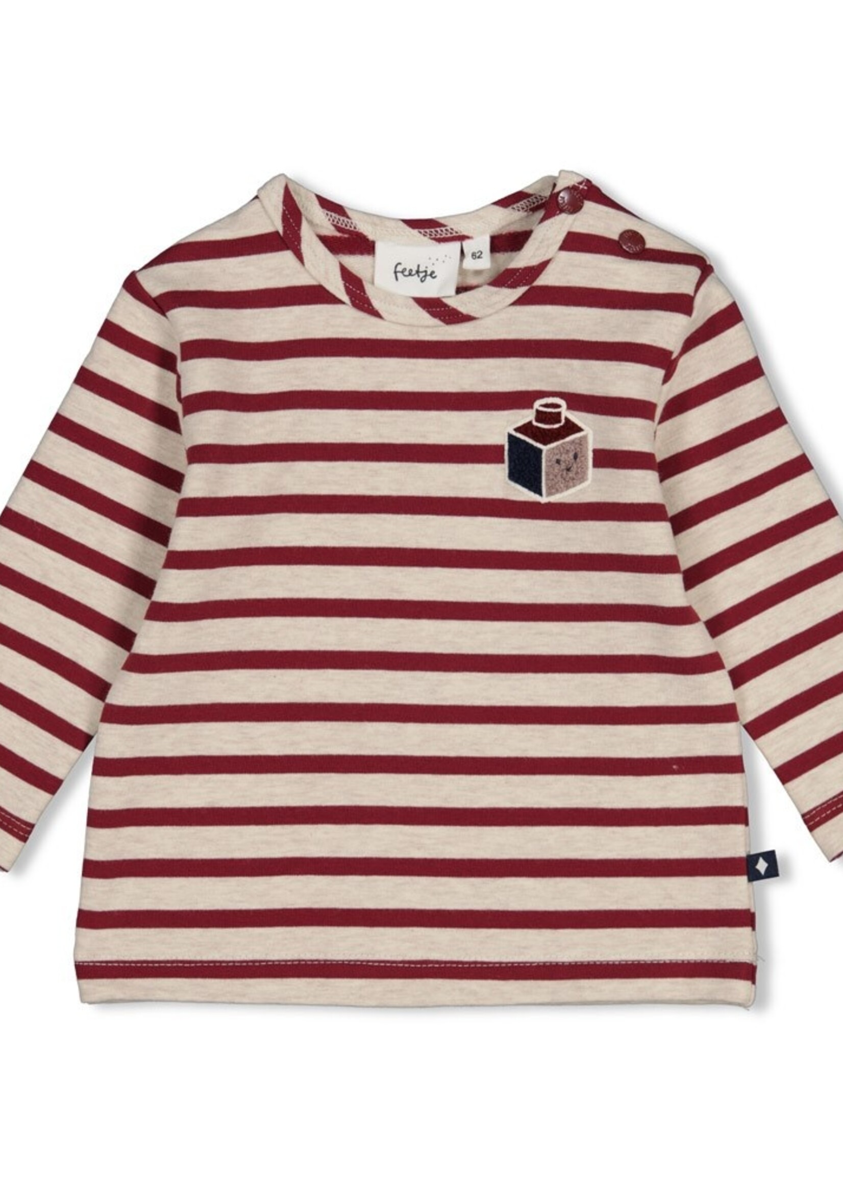 Feetje Feetje | Longsleeve streep - Built for Fun