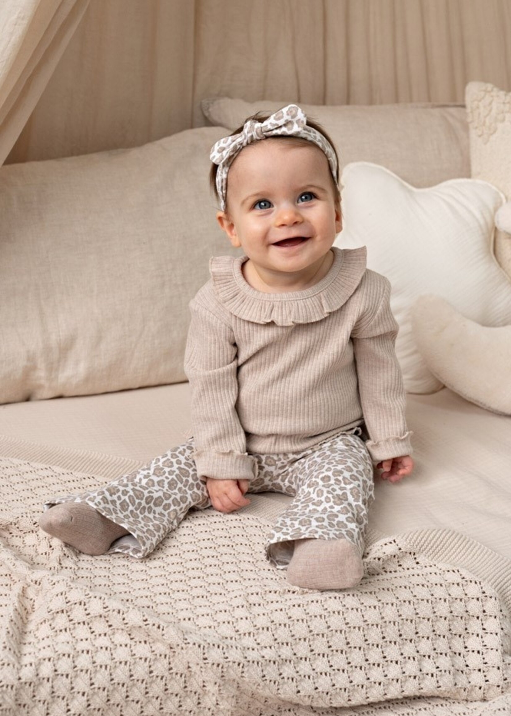 Feetje Feetje | Flare broek AOP - Dress to Impress