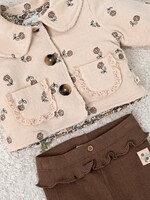 Feetje Feetje | Legging pointelle rib - Lucky Bloombird