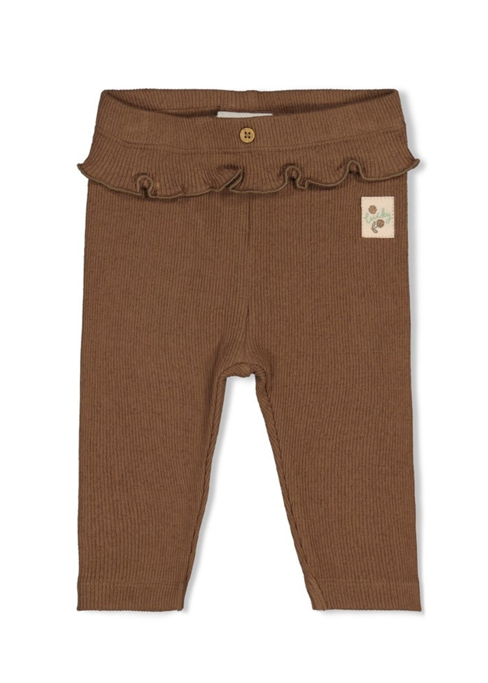 Feetje Feetje | Legging pointelle rib - Lucky Bloombird