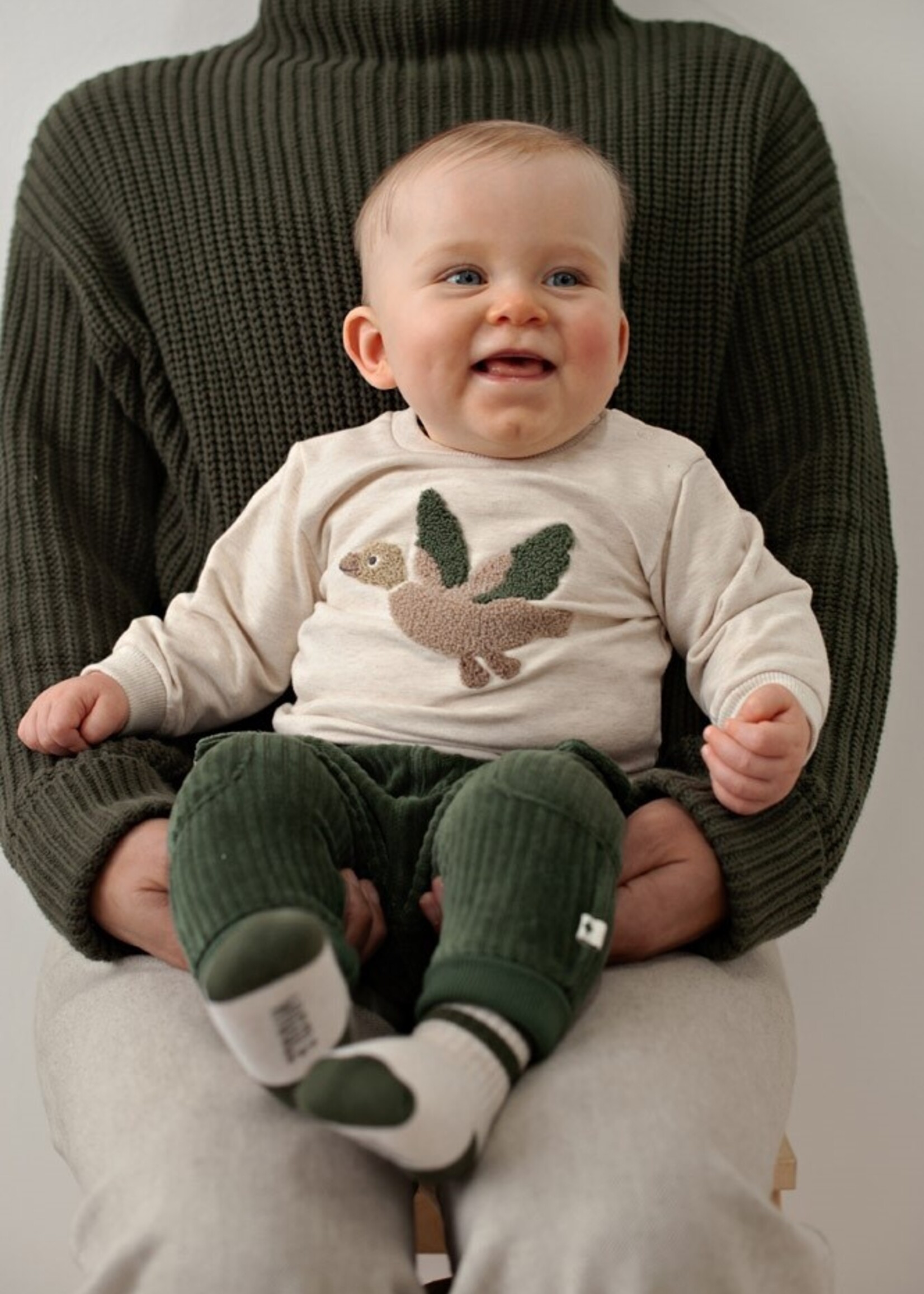 Feetje Feetje | Broek velours rib - Wiggle and Waddle