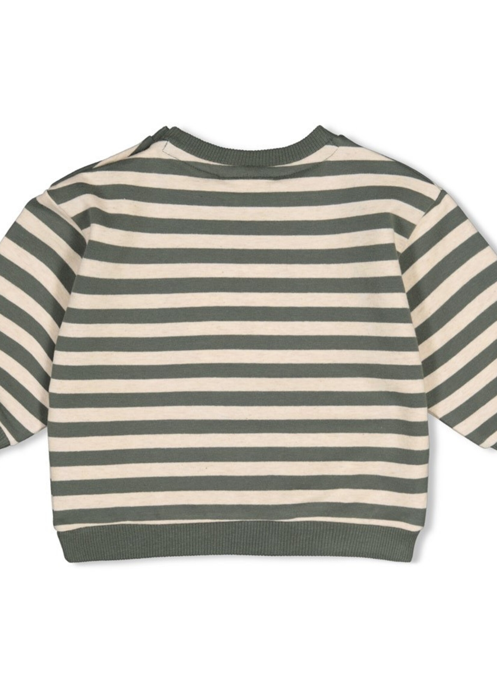 Feetje Feetje | Sweater streep oversized - Wiggle and Waddle