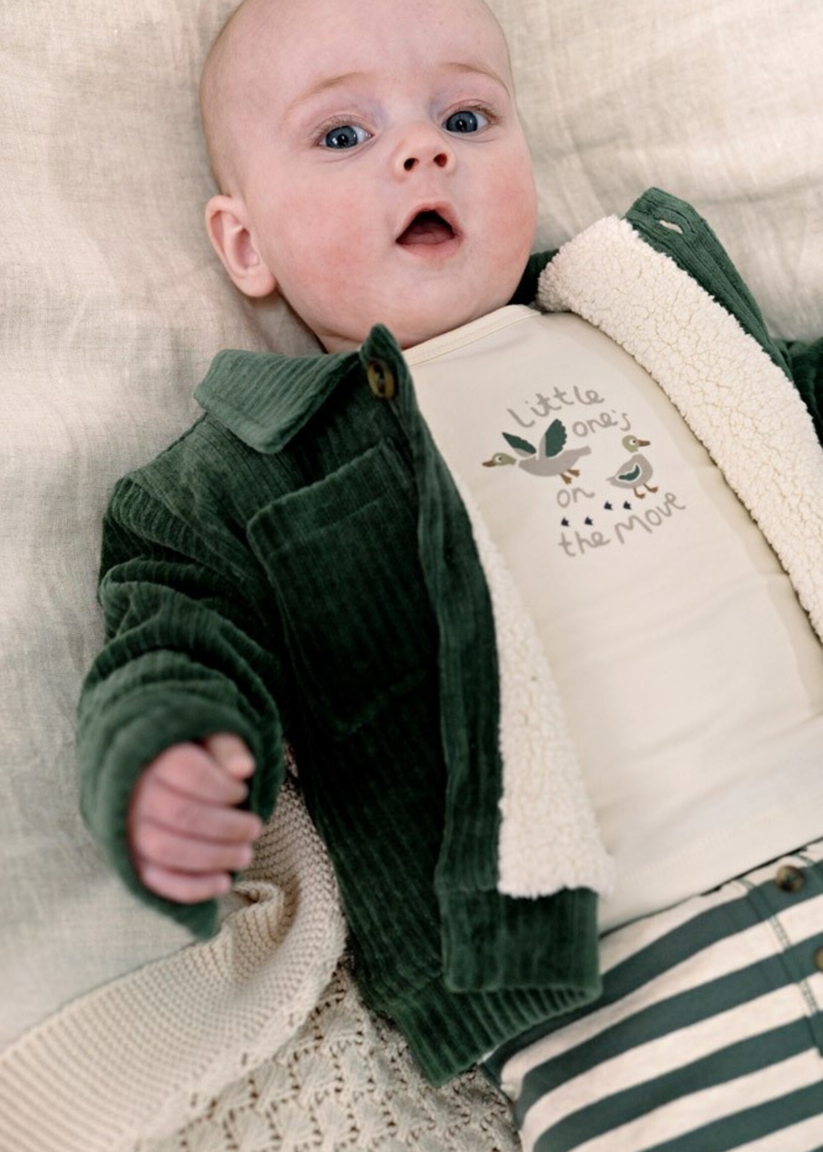 Feetje Feetje | Jasje velours rib - Wiggle and Waddle