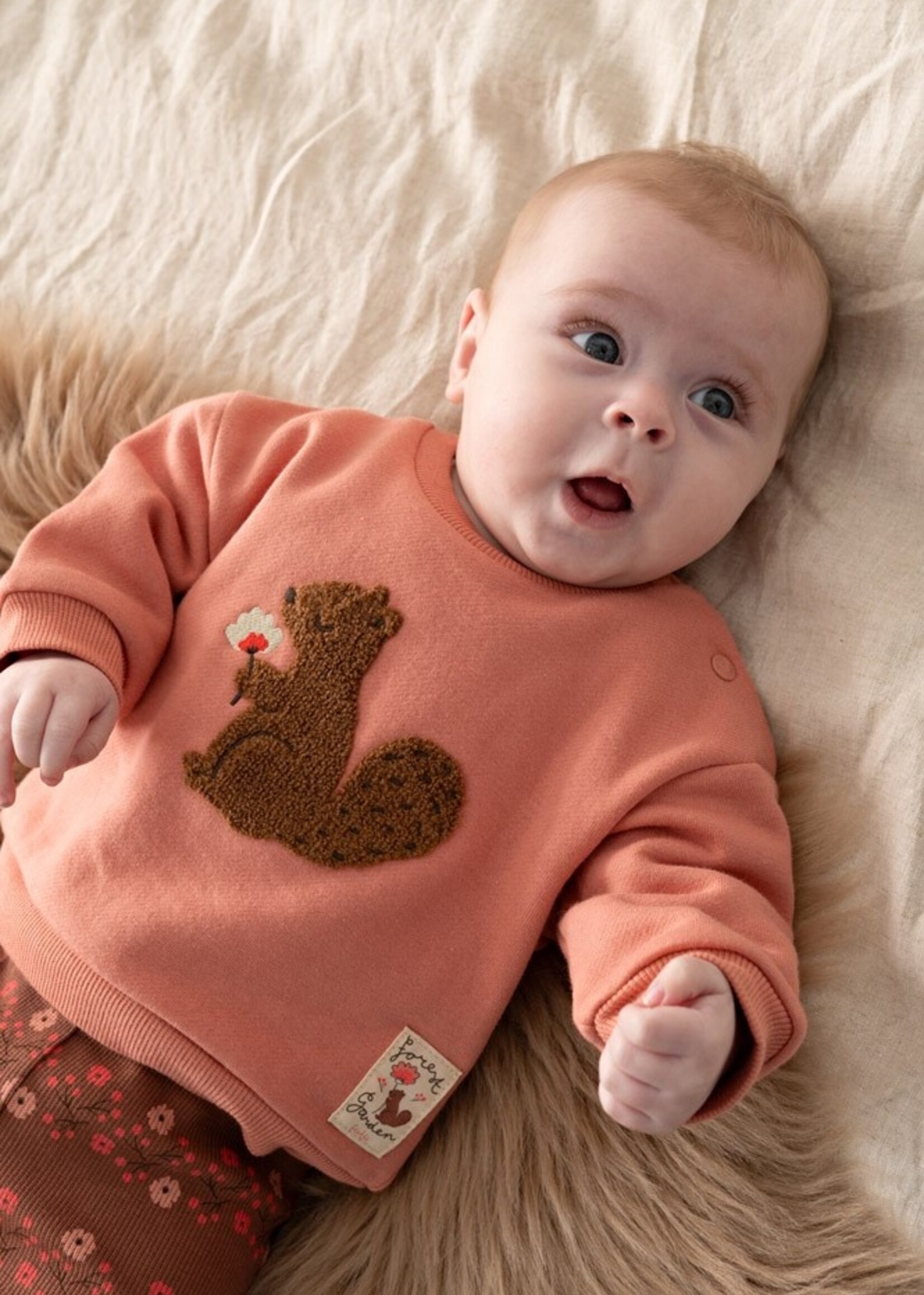 Feetje Feetje | Sweater oversized - Forest Garden