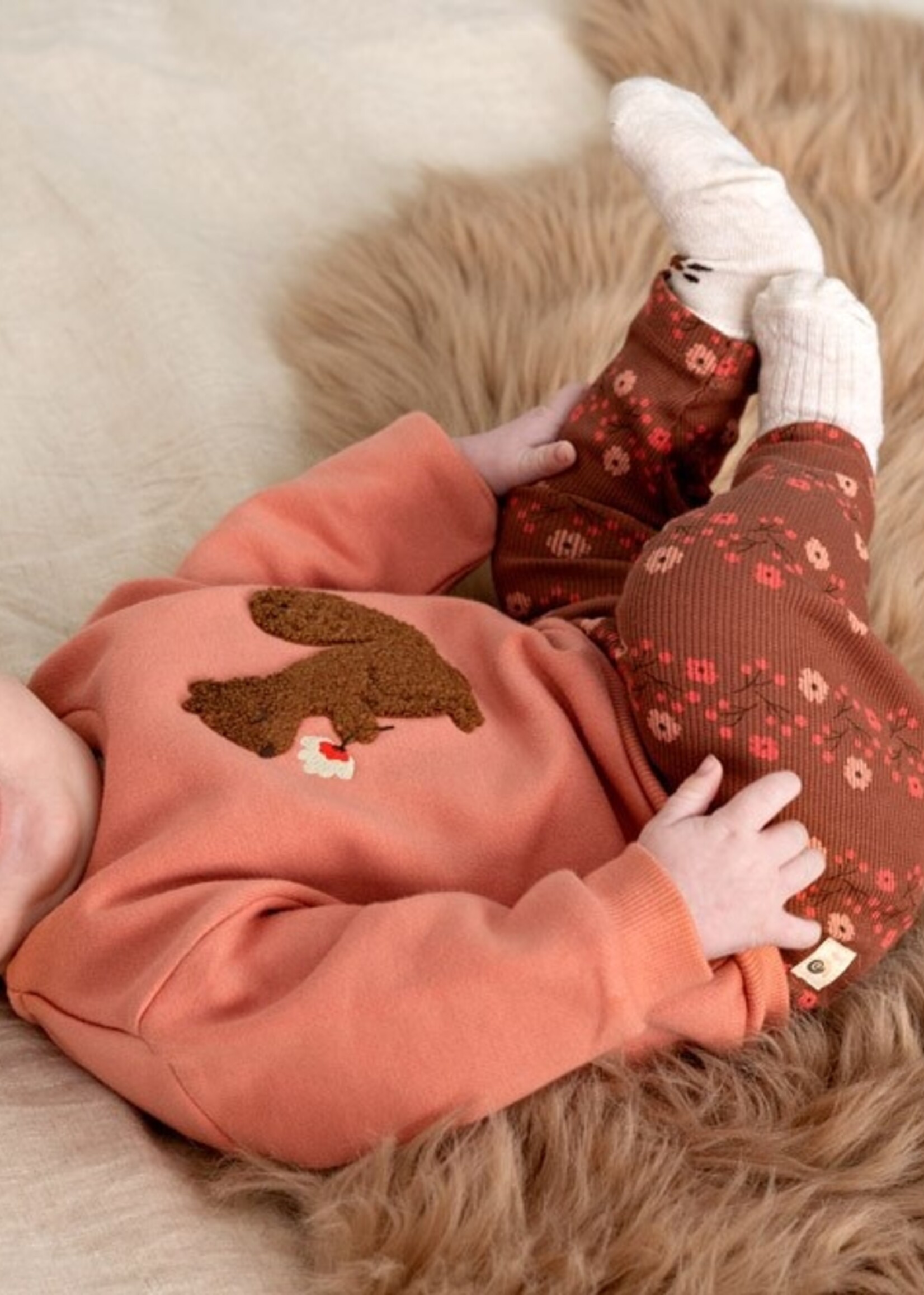 Feetje Feetje | Sweater oversized - Forest Garden