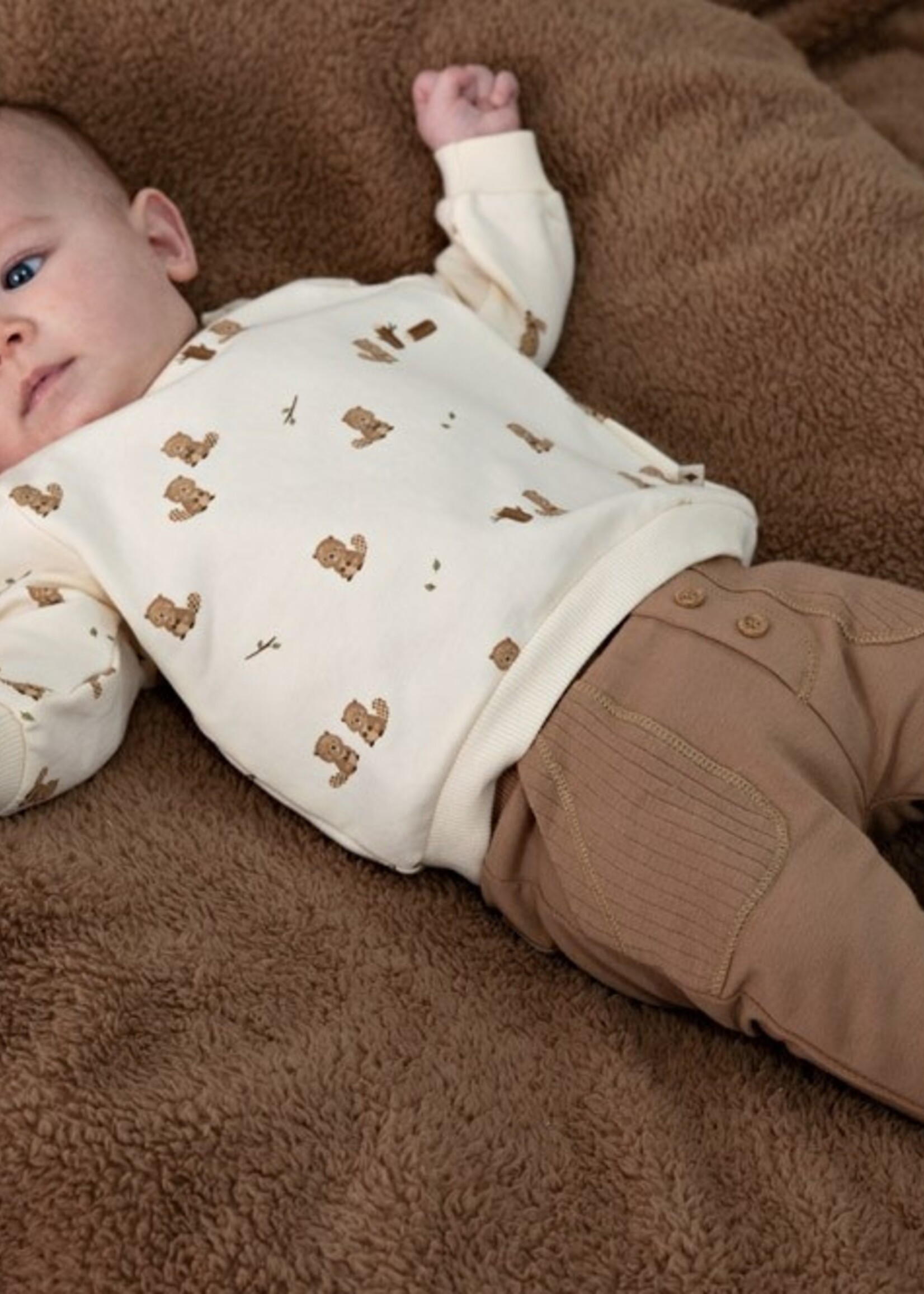 Feetje Feetje | Broek - Tiny Timber Tales Camel