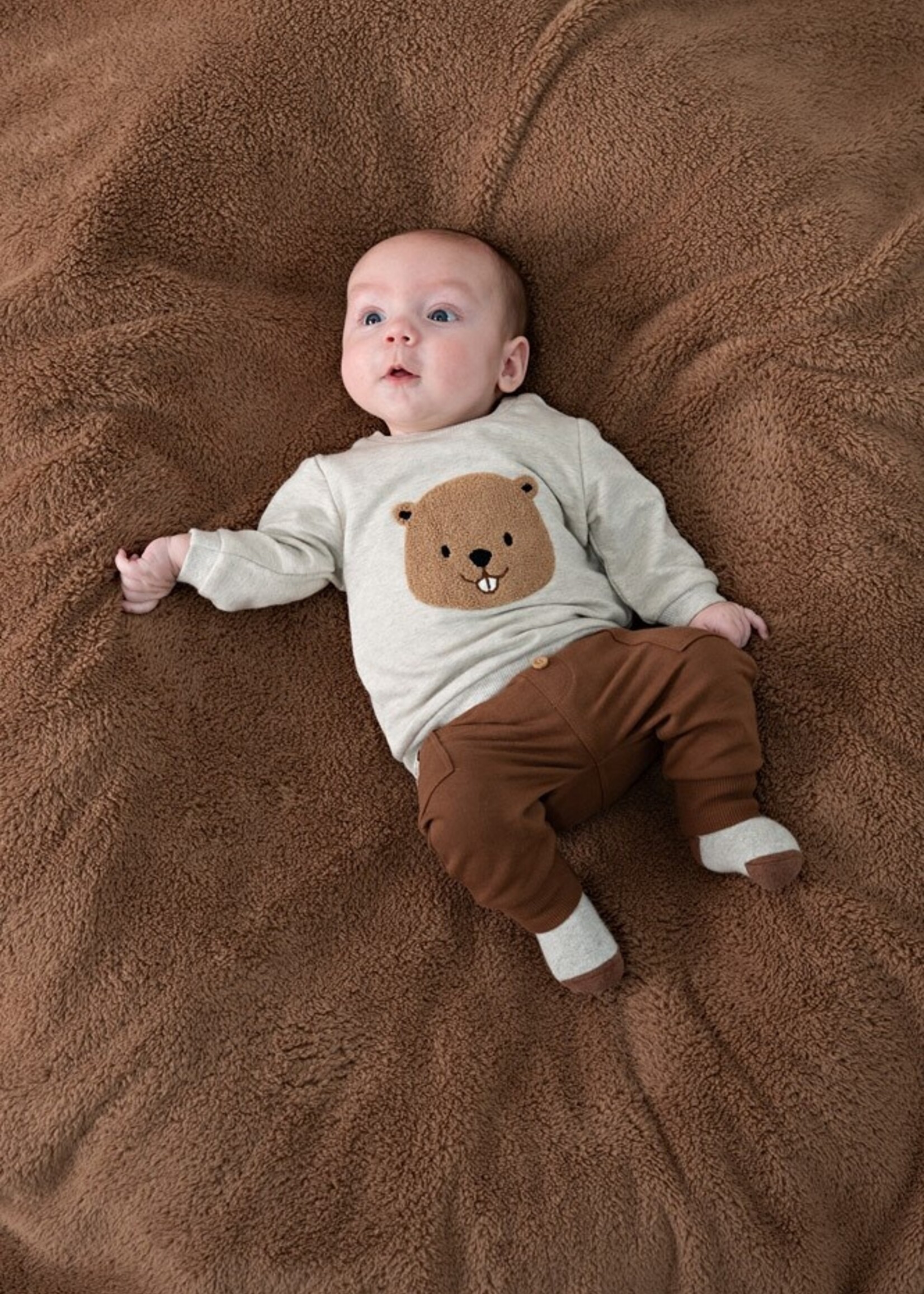 Feetje Feetje | Broek - Tiny Timber Tales Bruin