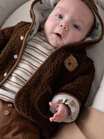 Feetje Feetje | Omkeerbaar teddy jasje met capuchon - Tiny Timber Tales