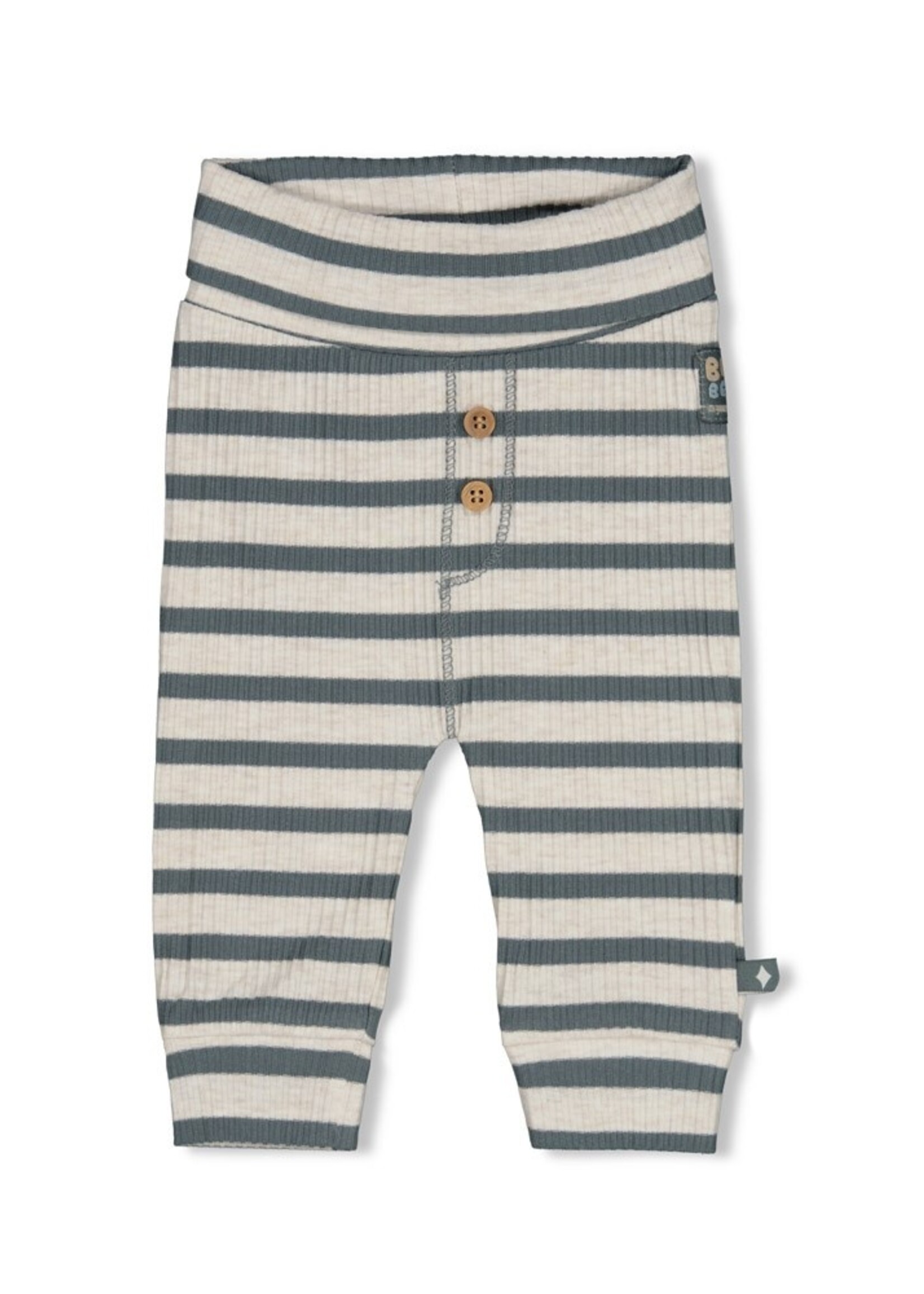 Feetje Feetje | Broek rib met streep - Beep Beep