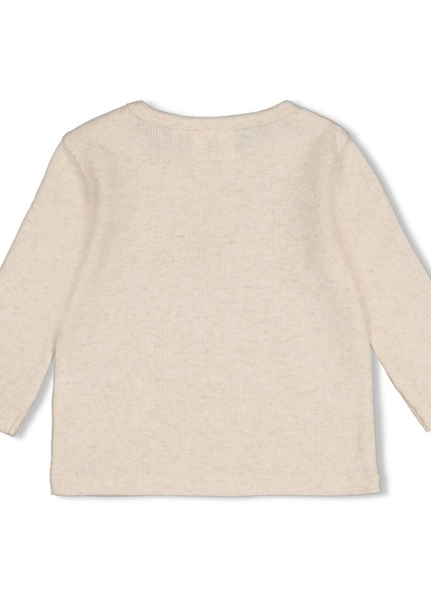 Feetje Feetje | Longsleeve rib - Over the Moon for You