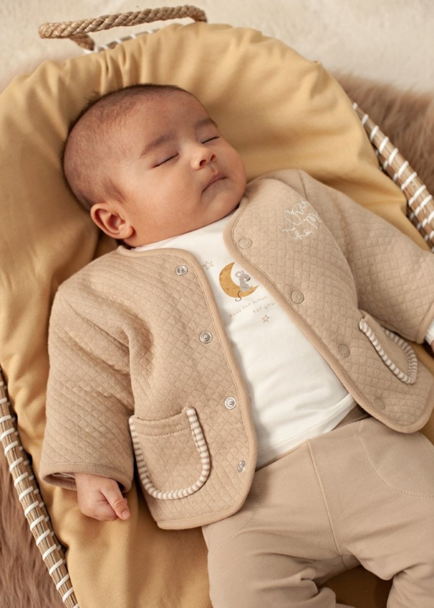 Feetje Feetje | Longsleeve rib - Over the Moon for You