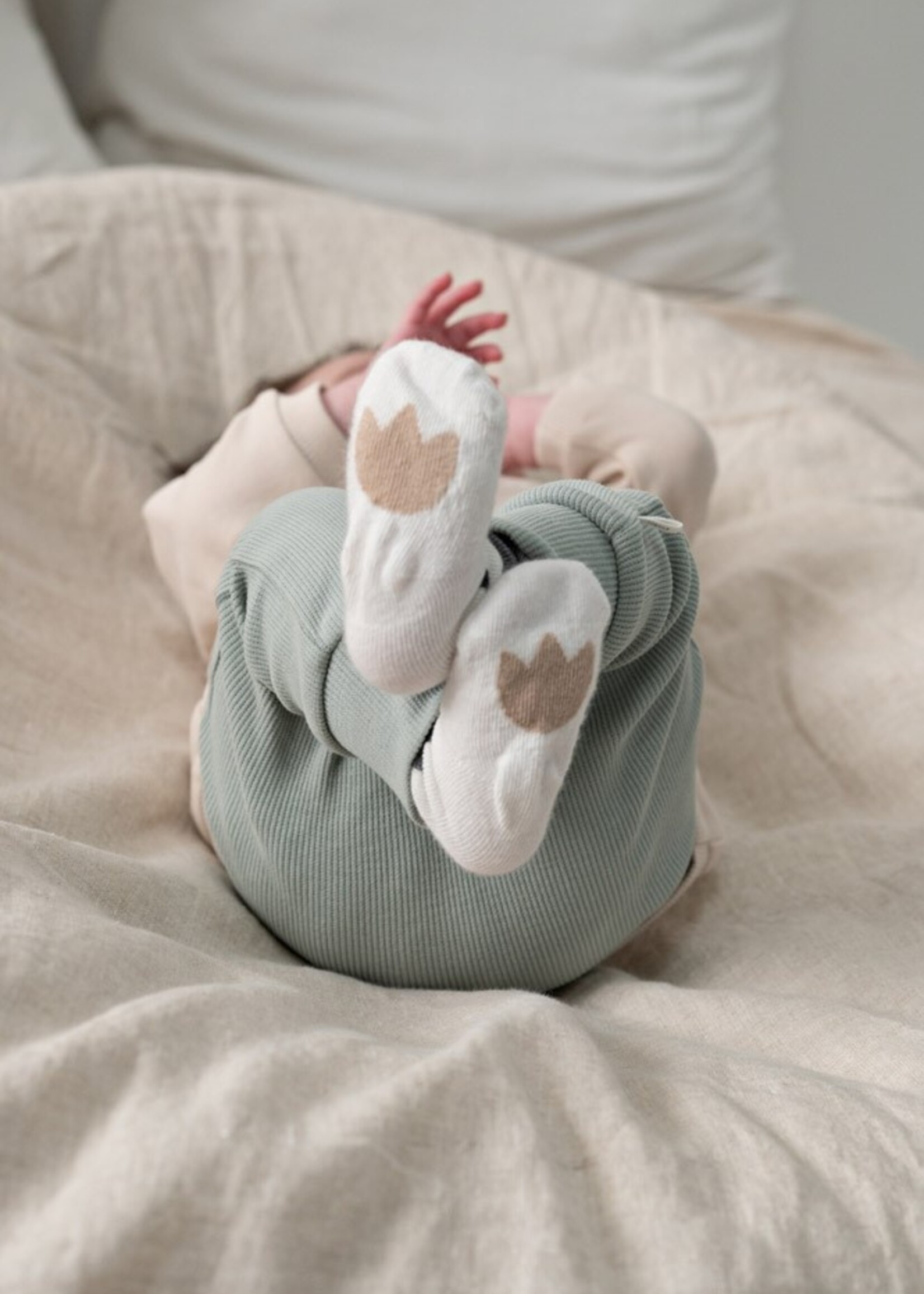 Feetje Feetje | Broek rib - Penguin Cuddles