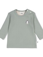 Feetje Feetje | Longsleeve rib - Penguin Cuddles