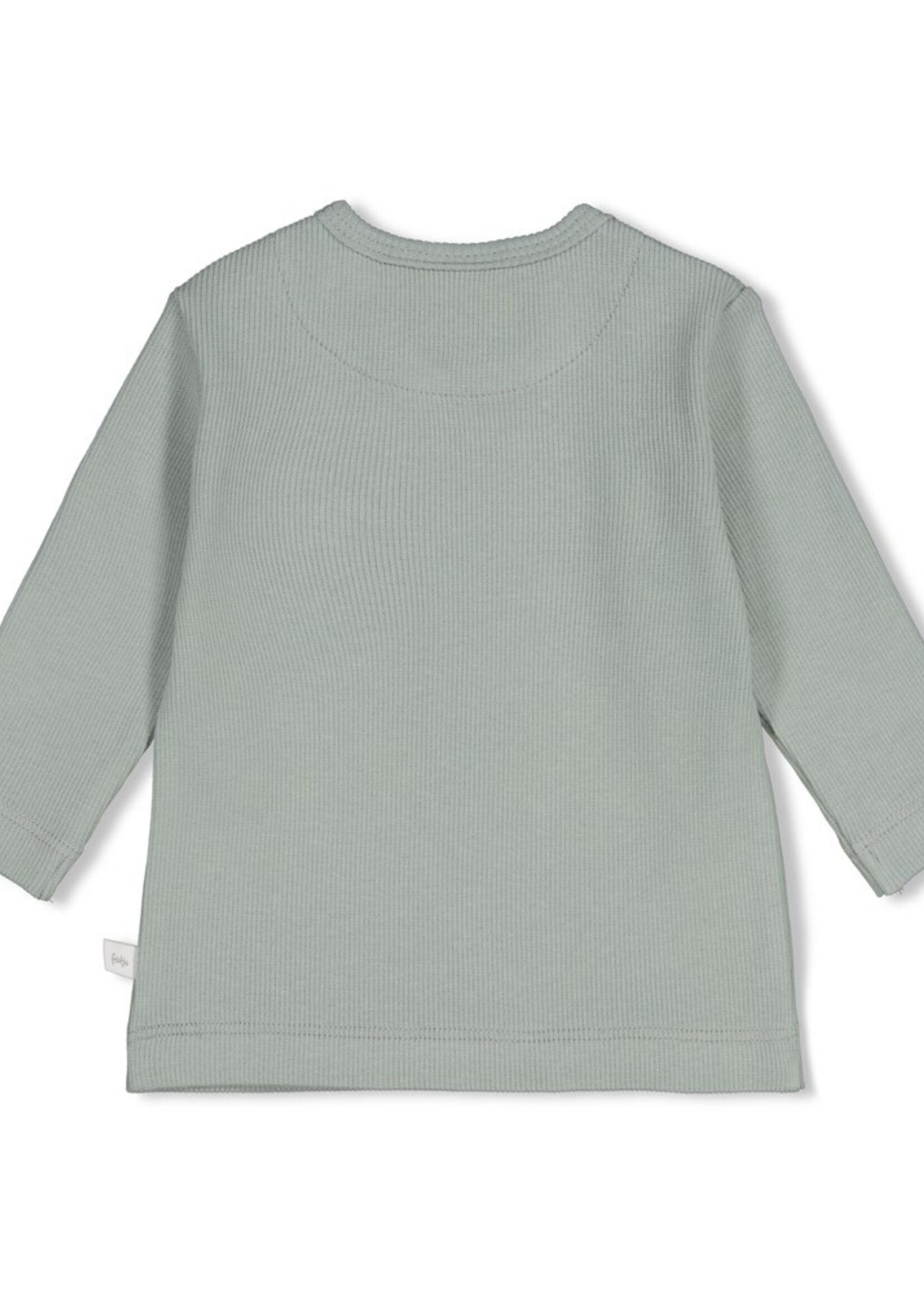 Feetje Feetje | Longsleeve rib - Penguin Cuddles
