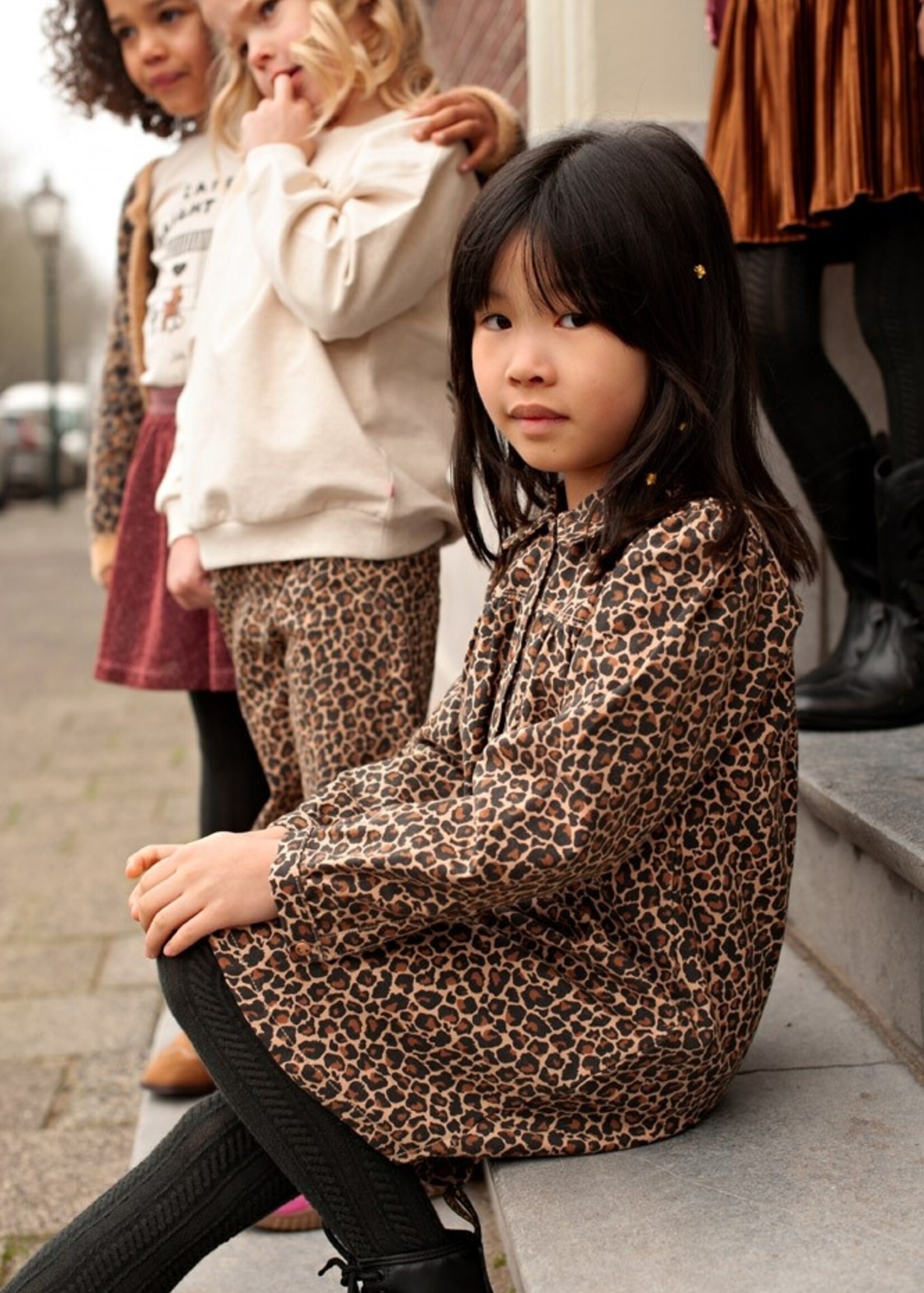 Jubel Jubel | Denim jurk AOP - City Chic