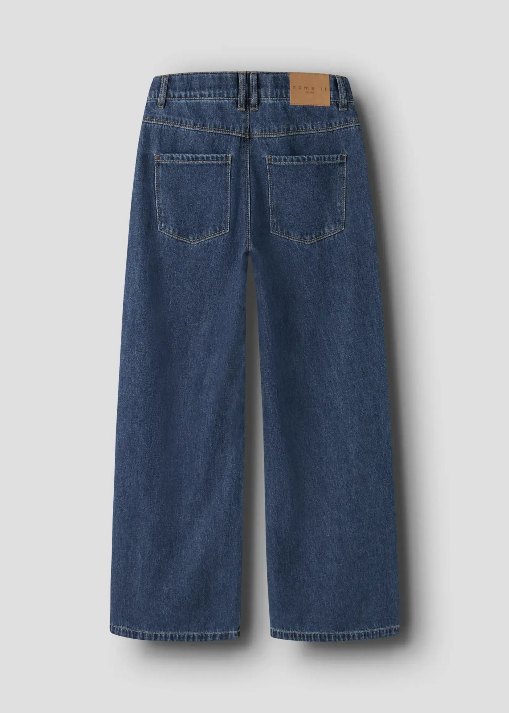 Name It Name It | NKFBELLA SKATER XWIDE JEANS 3111-ZA - Dark Blue Denim