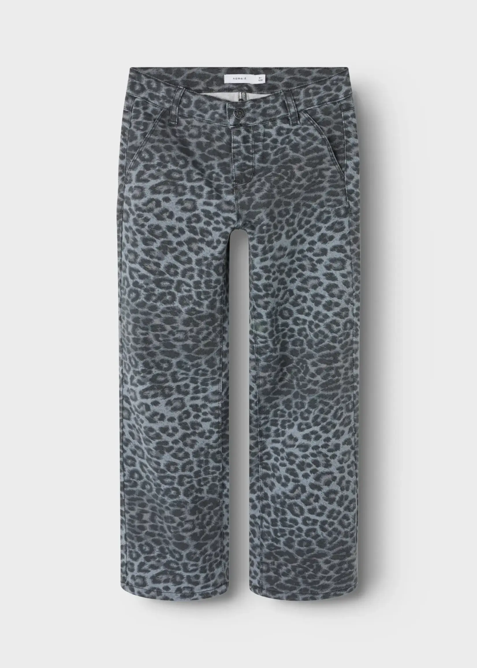 Name It Name It | NKFROSE WIDE TWI PANTS 4444-TD - Grey Leopard