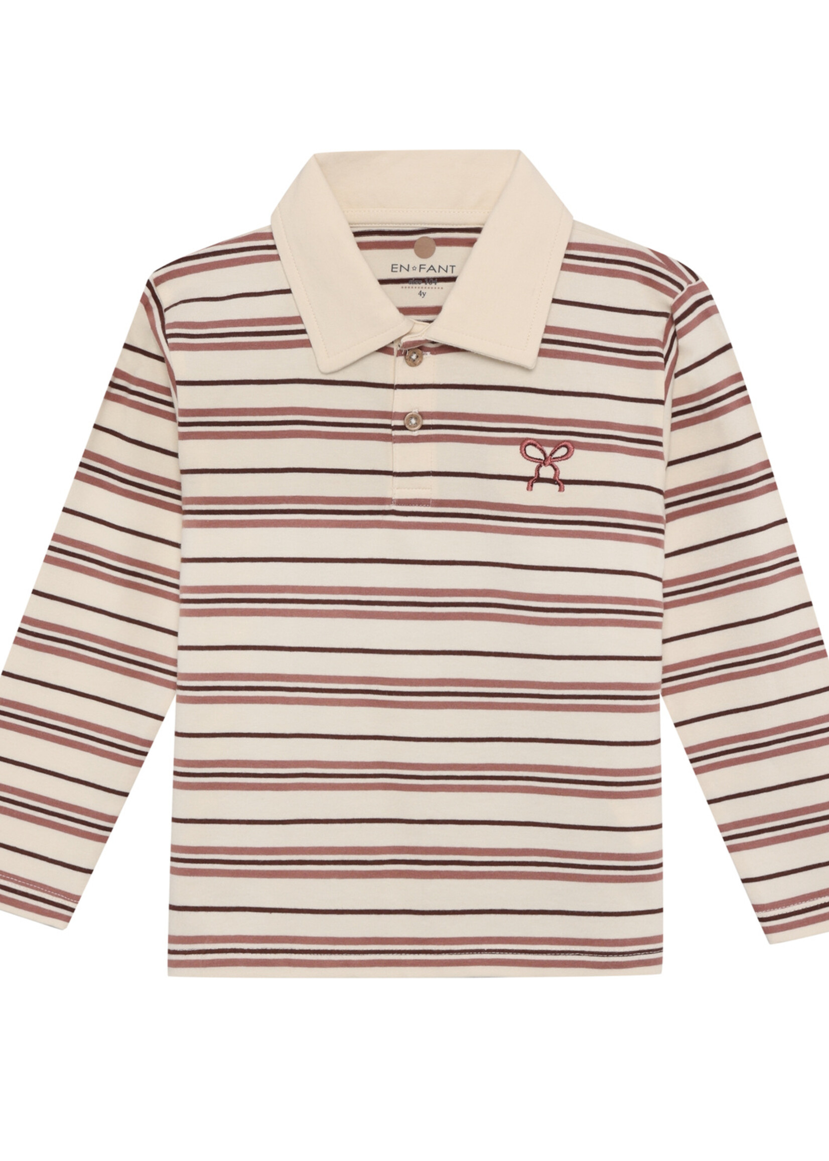 En Fant En Fant | Polo Shirt LS – Pearled Ivory