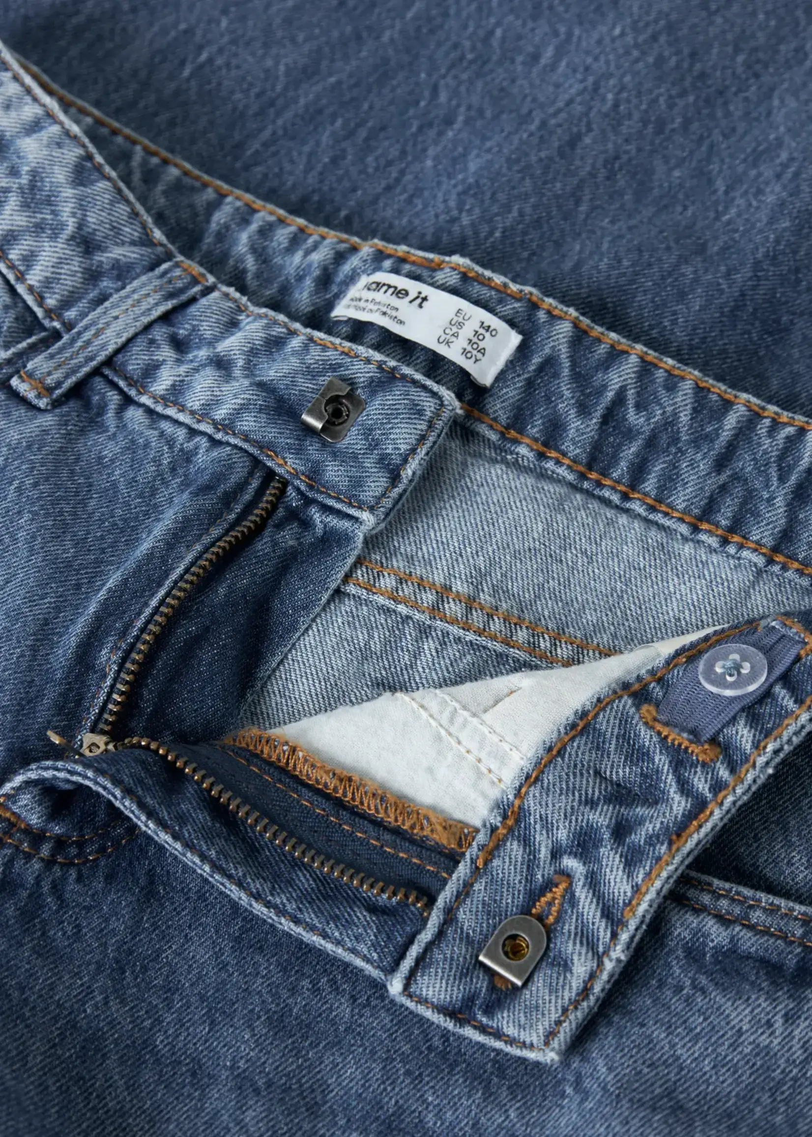 Name It Name it | NKFBELLA Barrel jeans 2113-rm noos - Medium Blue Denim