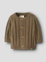 Lil’ Atelier Lil' Atelier | NBMLOMON LS KNIT CARD LIL - Kangaroo
