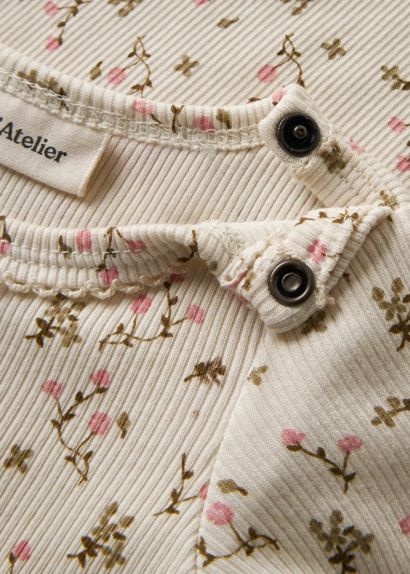 Lil’ Atelier Lil'Atelier | NBFLAGO mau ls slim body lil - Turtledove/ rose flower