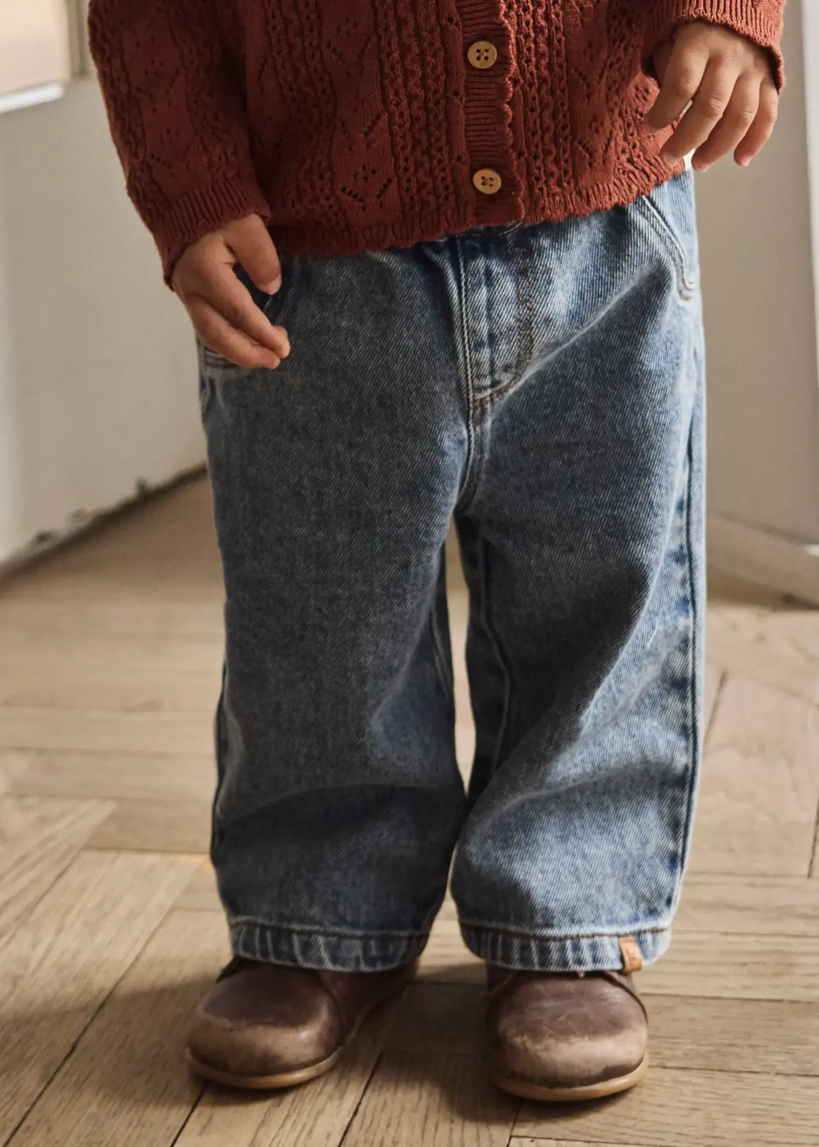 Lil’ Atelier Lil' Atelier | NBGKAROLE WIDE JEANS 3433-CJ LIL - Medium Blue Denim