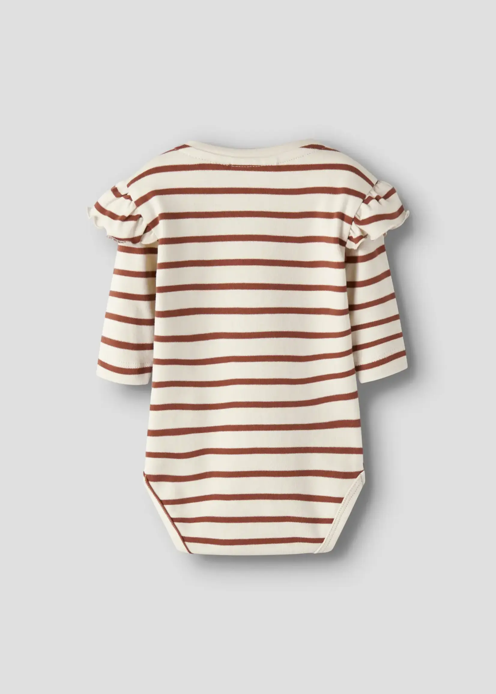 Lil’ Atelier Lil' Atelier | NBFLIMIA MIA LS BODY LIL - Turtledove/Maple Syrup