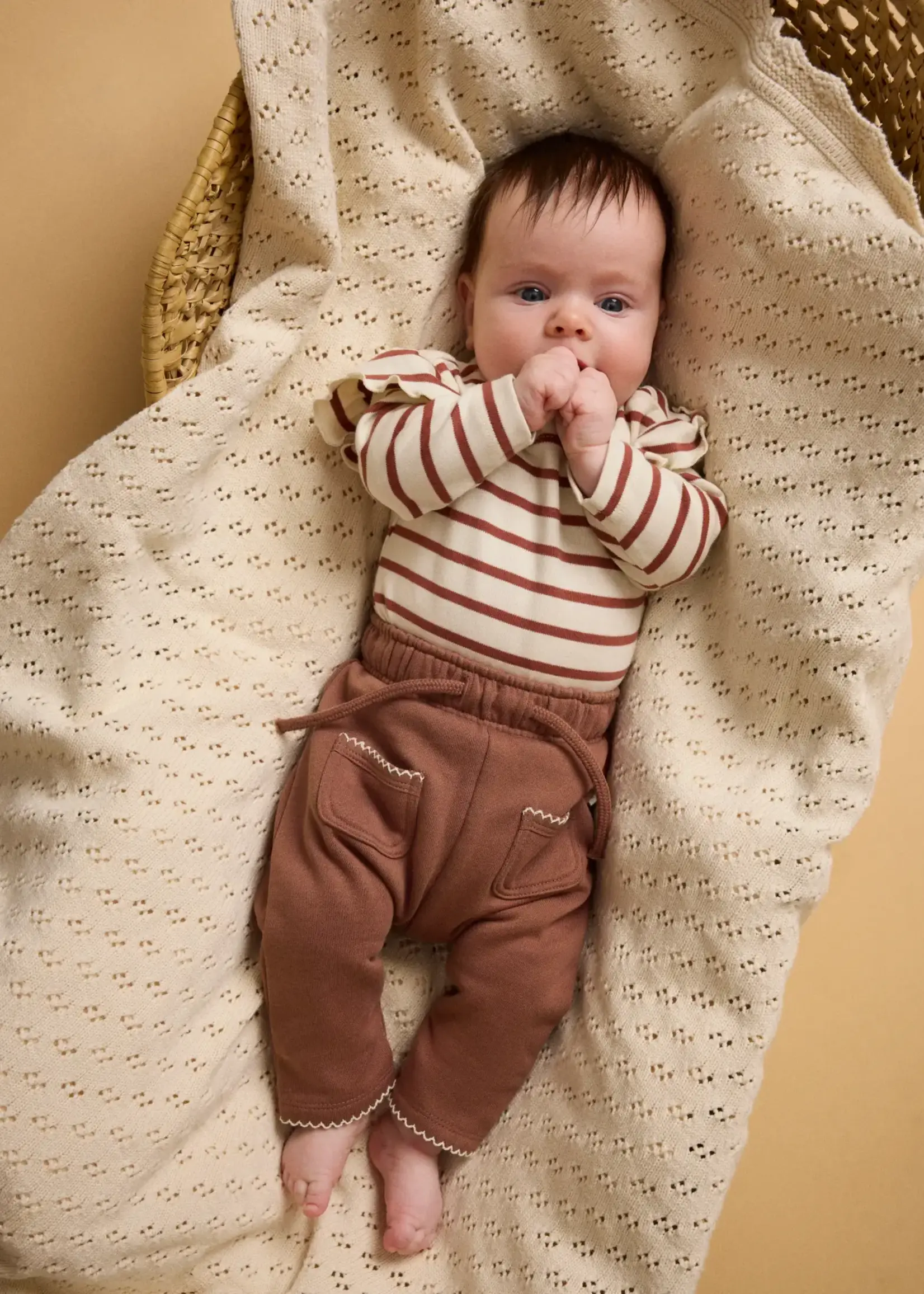 Lil’ Atelier Lil' Atelier | NBFLIMIA MIA LS BODY LIL - Turtledove/Maple Syrup