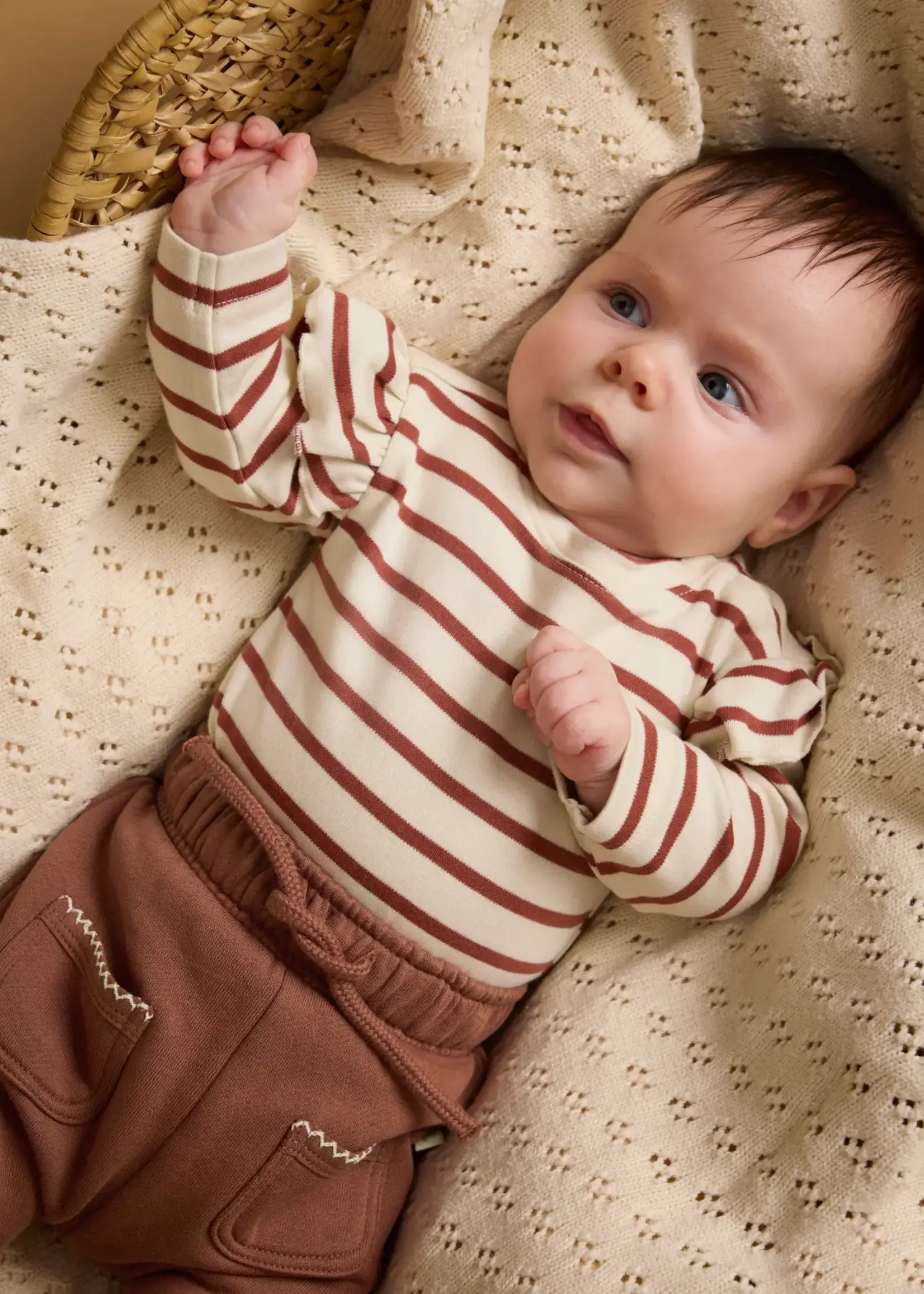 Lil’ Atelier Lil' Atelier | NBFLIMIA MIA LS BODY LIL - Turtledove/Maple Syrup