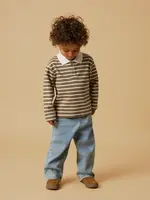 Lil’ Atelier Lil' Atelier | NMMLIMIA LS LOOSE POLP TOP LIL - Kangaroo/Turtledove
