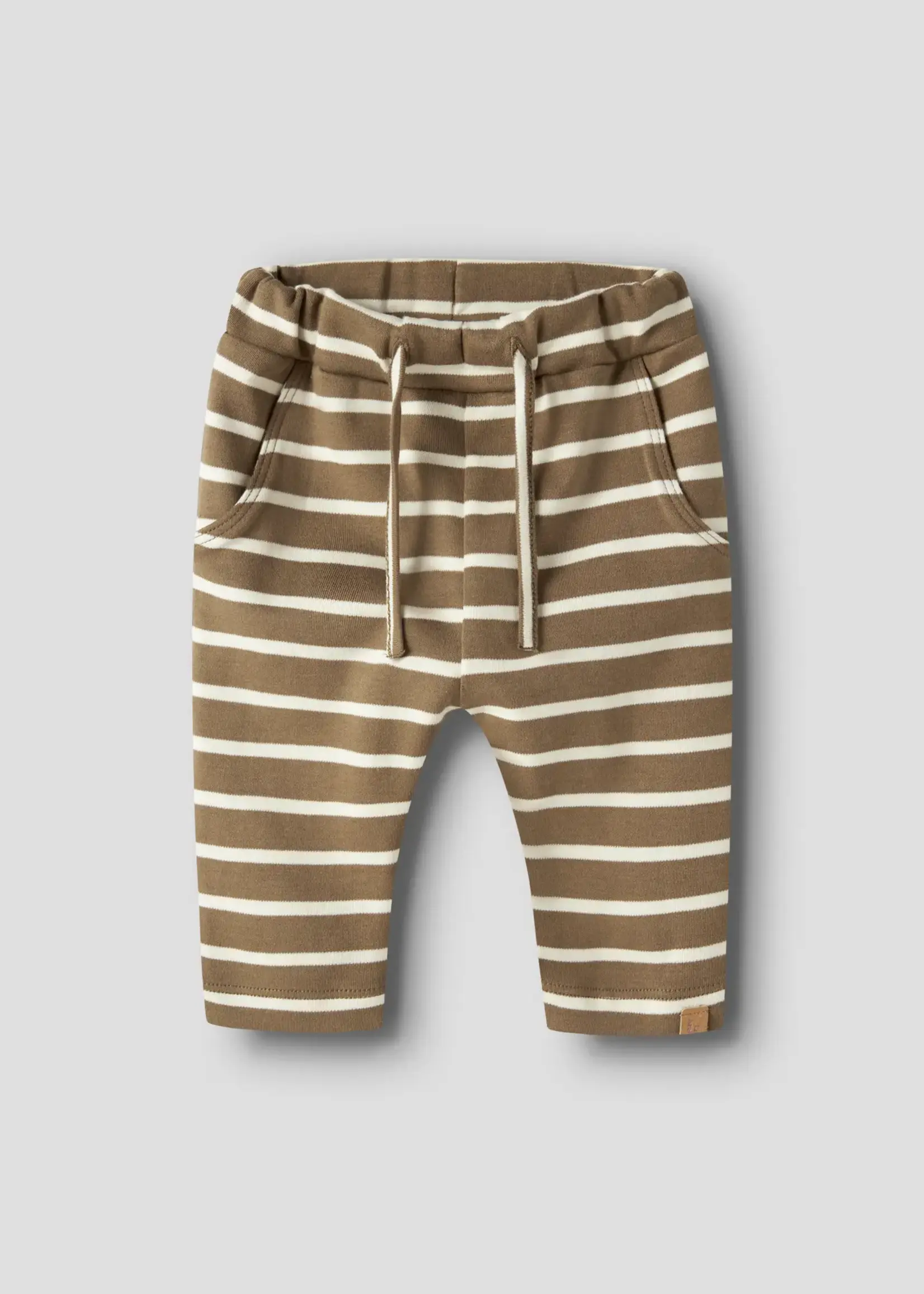 Lil’ Atelier Lil' Atelier | NBMLIMIA LIN LOOSE PANT LIL - Kangaroo/Turtledove