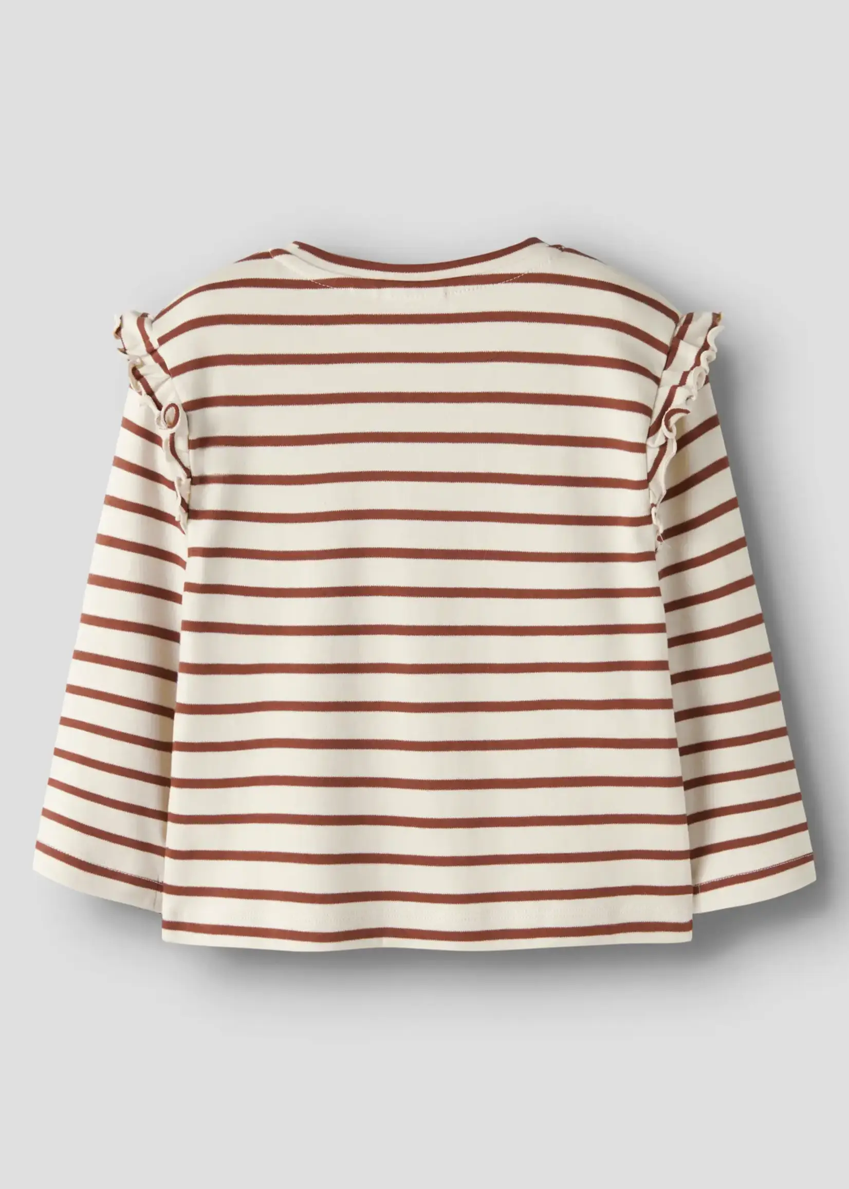 Lil’ Atelier Lil' Atelier | NMFLIMIA MIA LS LOOSE TOP LIL - Turtledove/Maple Syrup