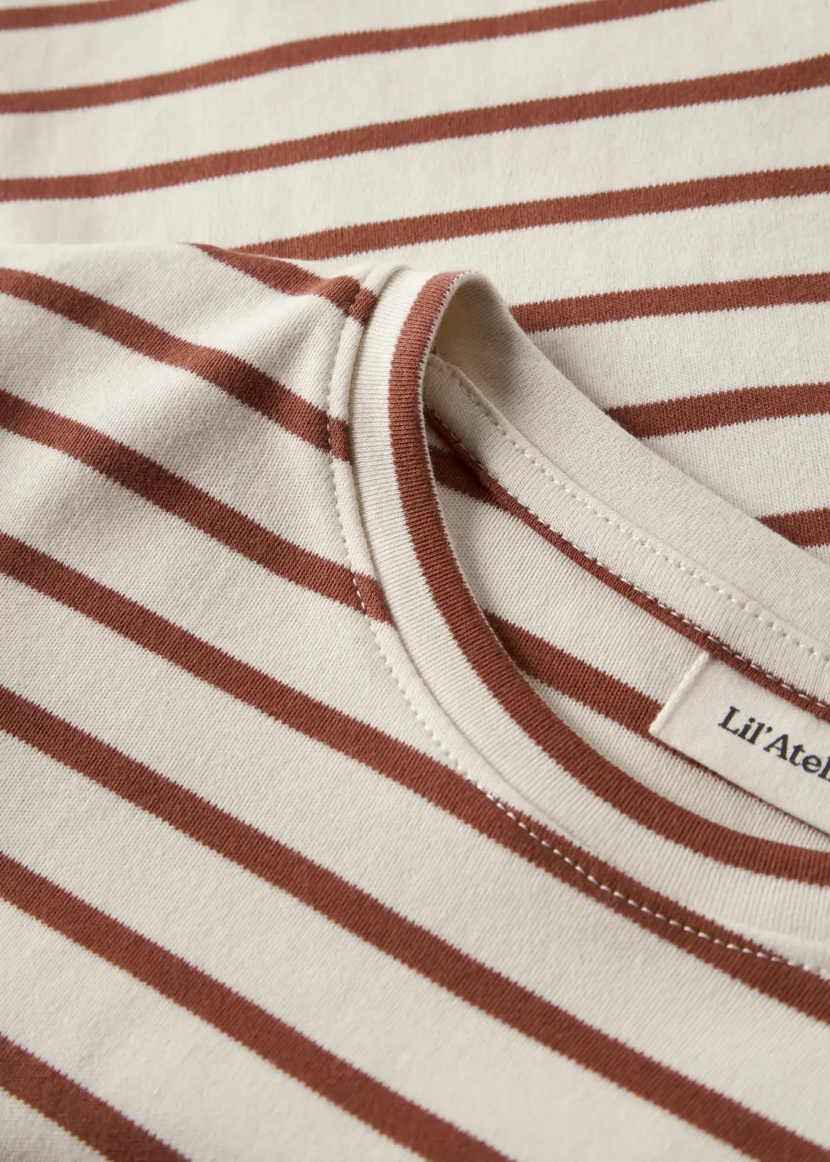 Lil’ Atelier Lil' Atelier | NMFLIMIA MIA LS LOOSE TOP LIL - Turtledove/Maple Syrup