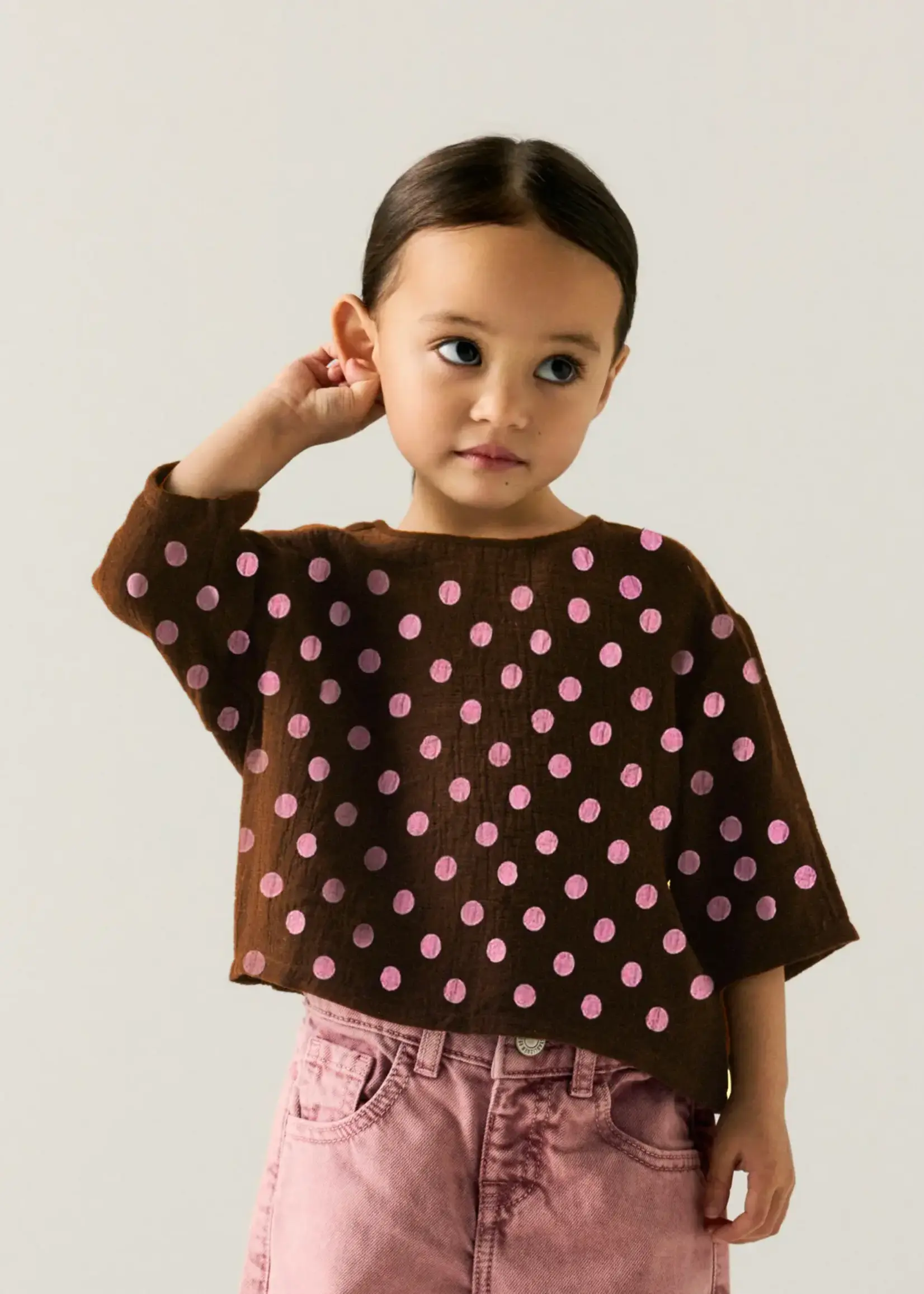 Name It Name it | NMFNINA 3/4 rlx top - Chocolate Plum