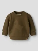 Lil’ Atelier Lil'Atelier | NBMNAFFEL loose sweat lil - Teak