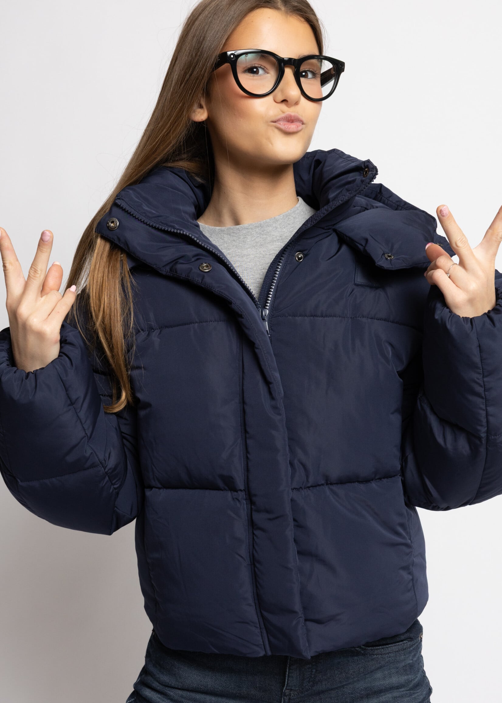 LOOXS 10sixteen LOOXS 10sixteen | 10sixteen cropped jacket - dark moon