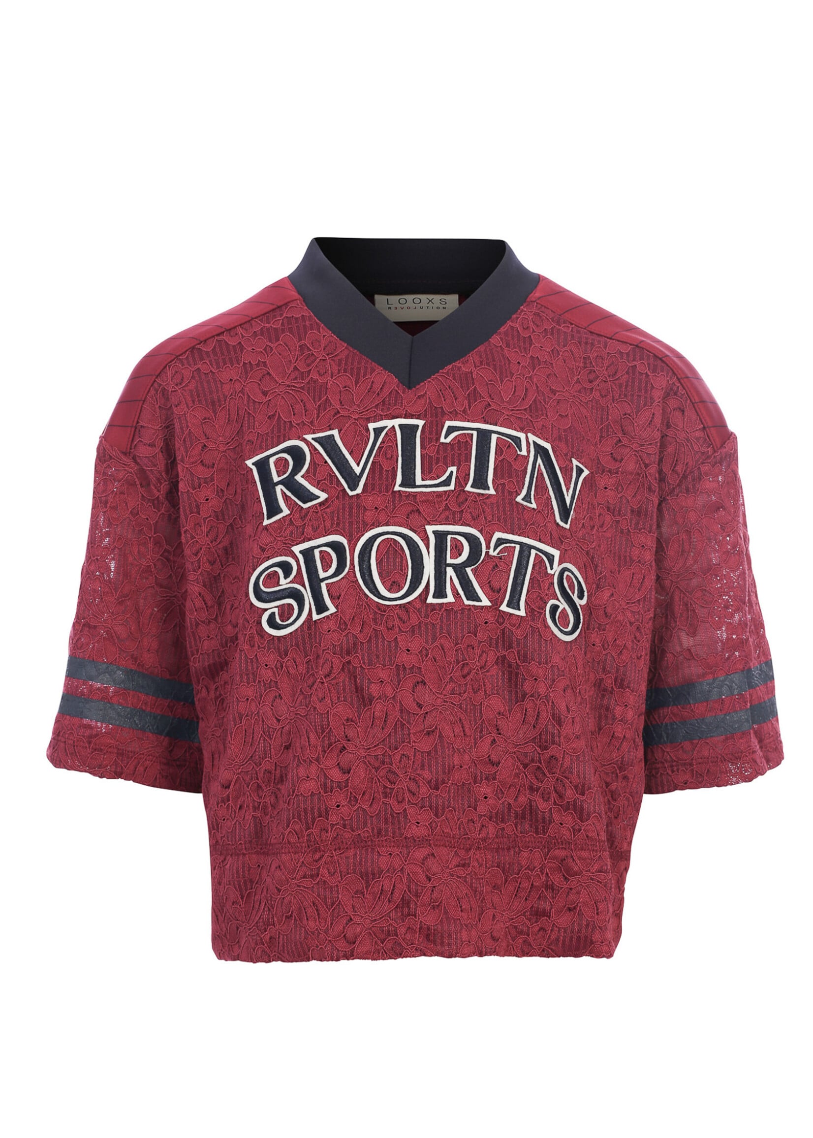 LOOXS 10sixteen LOOXS 10sixteen | 10sixteen lace Tee - Ruby red