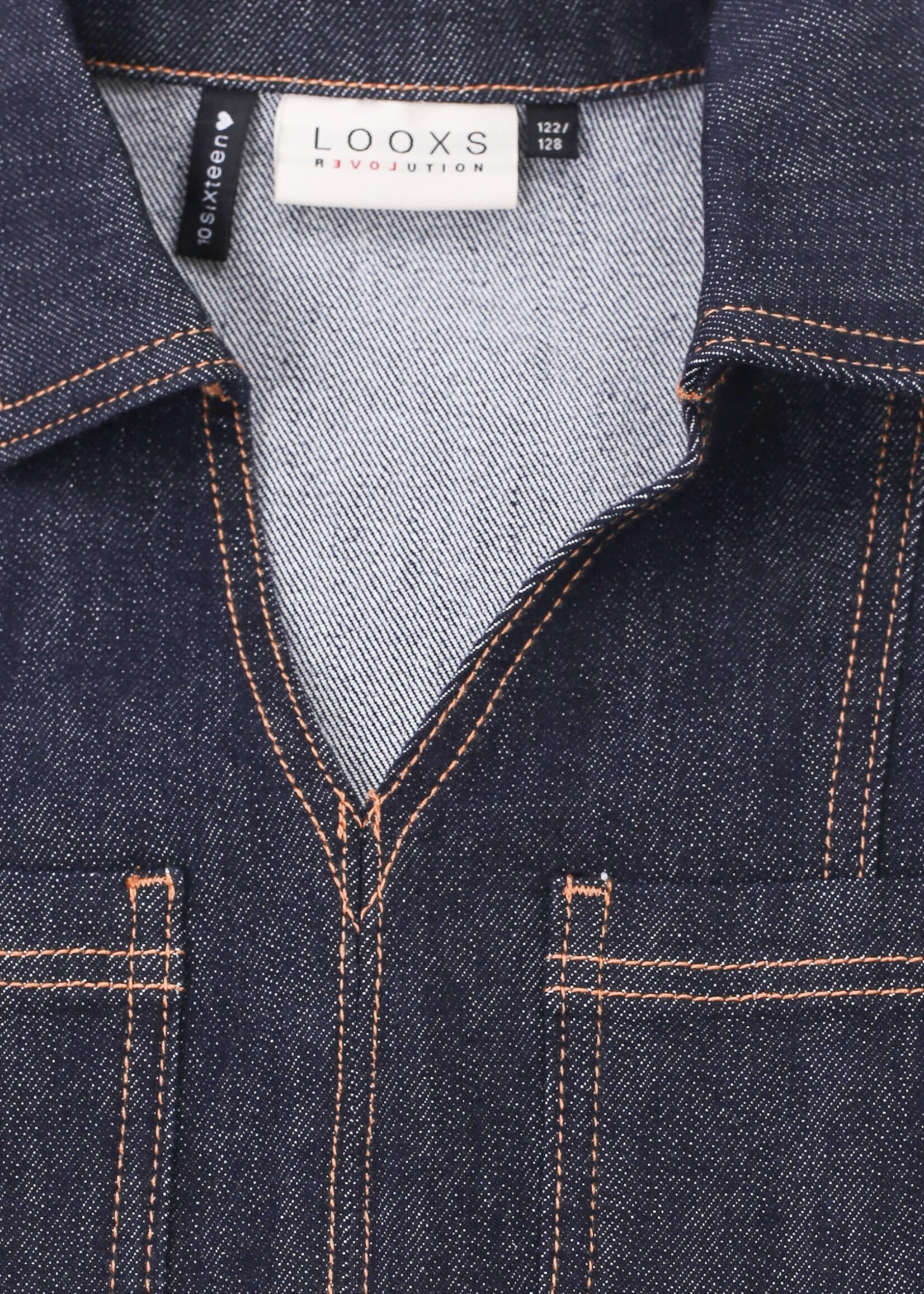 LOOXS 10sixteen LOOXS 10sixteen | 10sixteen Denim Top - Rinse wash