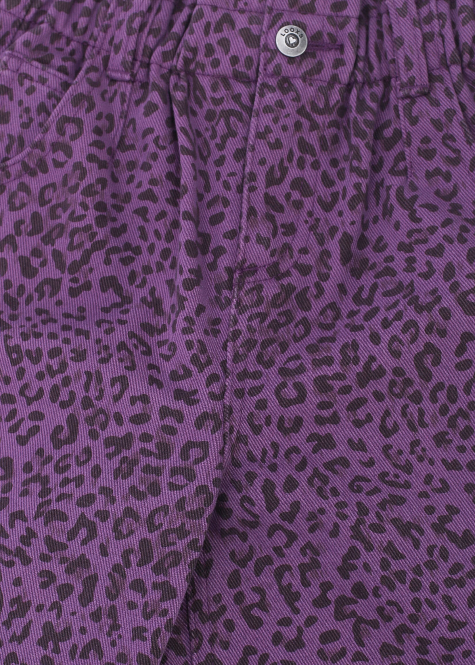 LOOXS Little LOOXS Little | Little leopard  jeans - Purple leopard