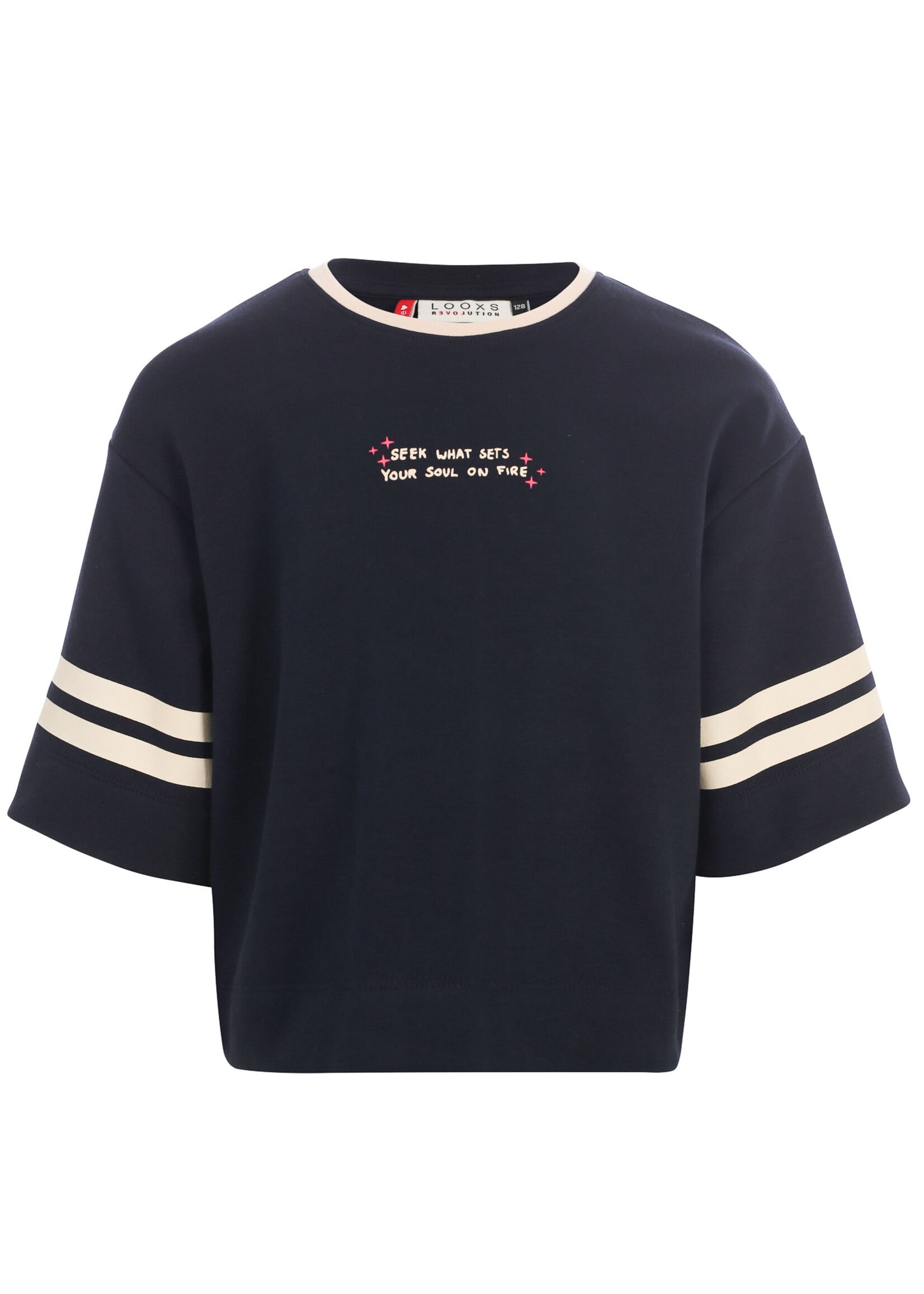 LOOXS Little LOOXS Little | Little interlock T-shirt - night blue