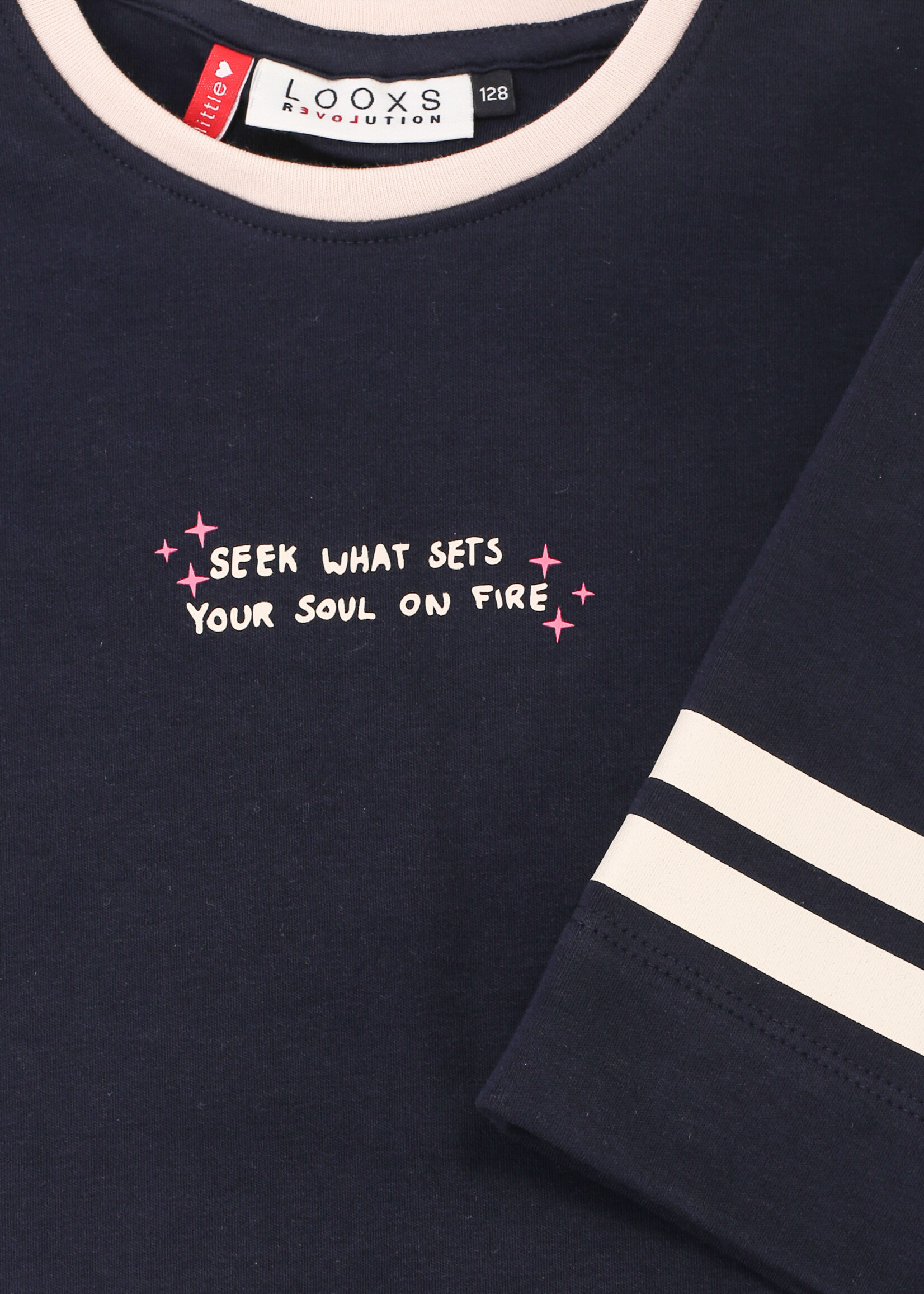 LOOXS Little LOOXS Little | Little interlock T-shirt - night blue
