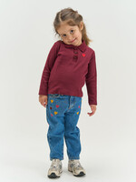 THE NEW SIBLINGS The New Siblings | TNSTVernina L_S Rib Polo – Burgundy TN
