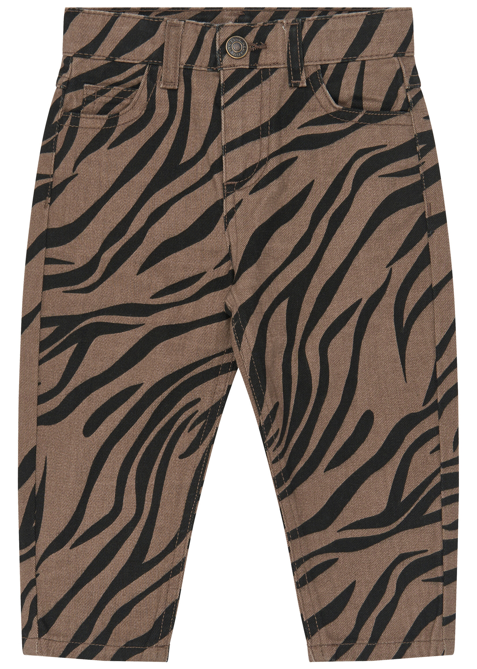 THE NEW SIBLINGS The New Siblings | TNSTValonya Mom Fit Jeans – Taupe Gray AOP TN
