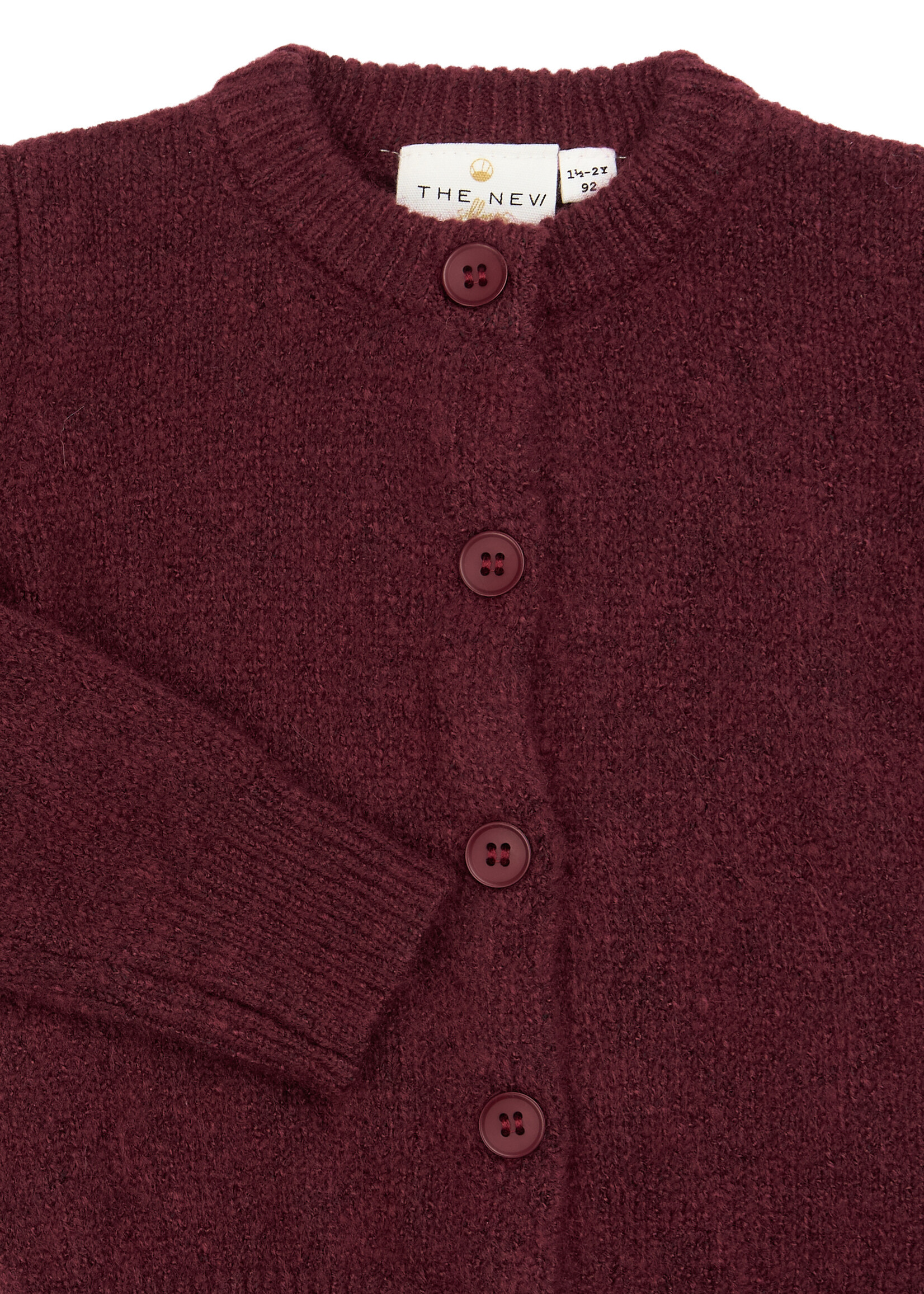 THE NEW SIBLINGS The New Siblings | TNSTVeri Knit Cardigan – Burgundy TN