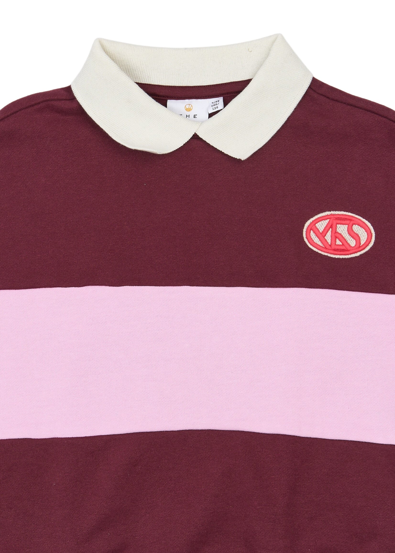THE NEW The New | TNVaniza OS Polo Sweatshirt – Burgundy TN