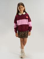 THE NEW The New | TNVaniza OS Polo Sweatshirt – Burgundy TN