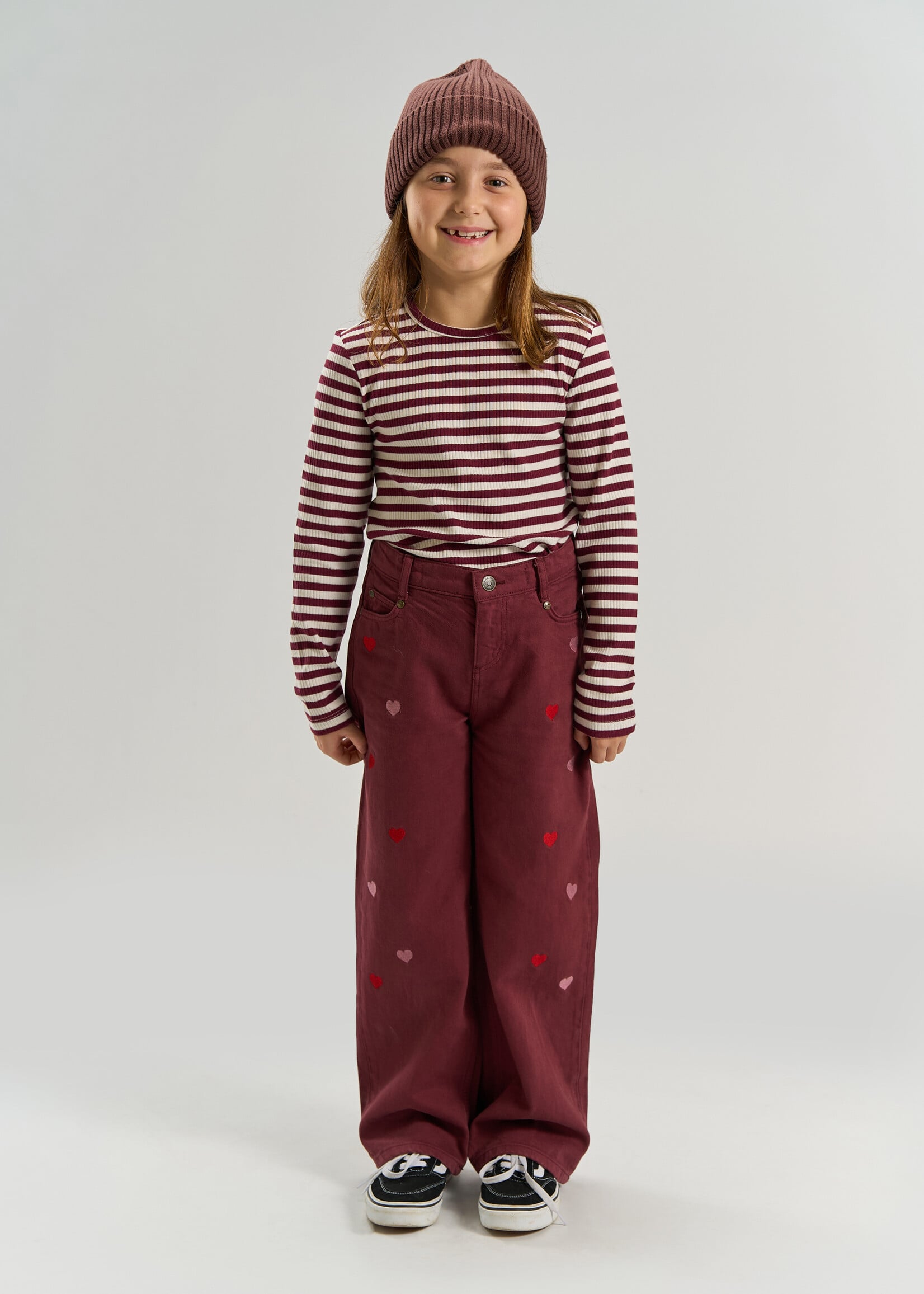 THE NEW The New | TNMoore L_S Rib Tee – Gardenia Striped