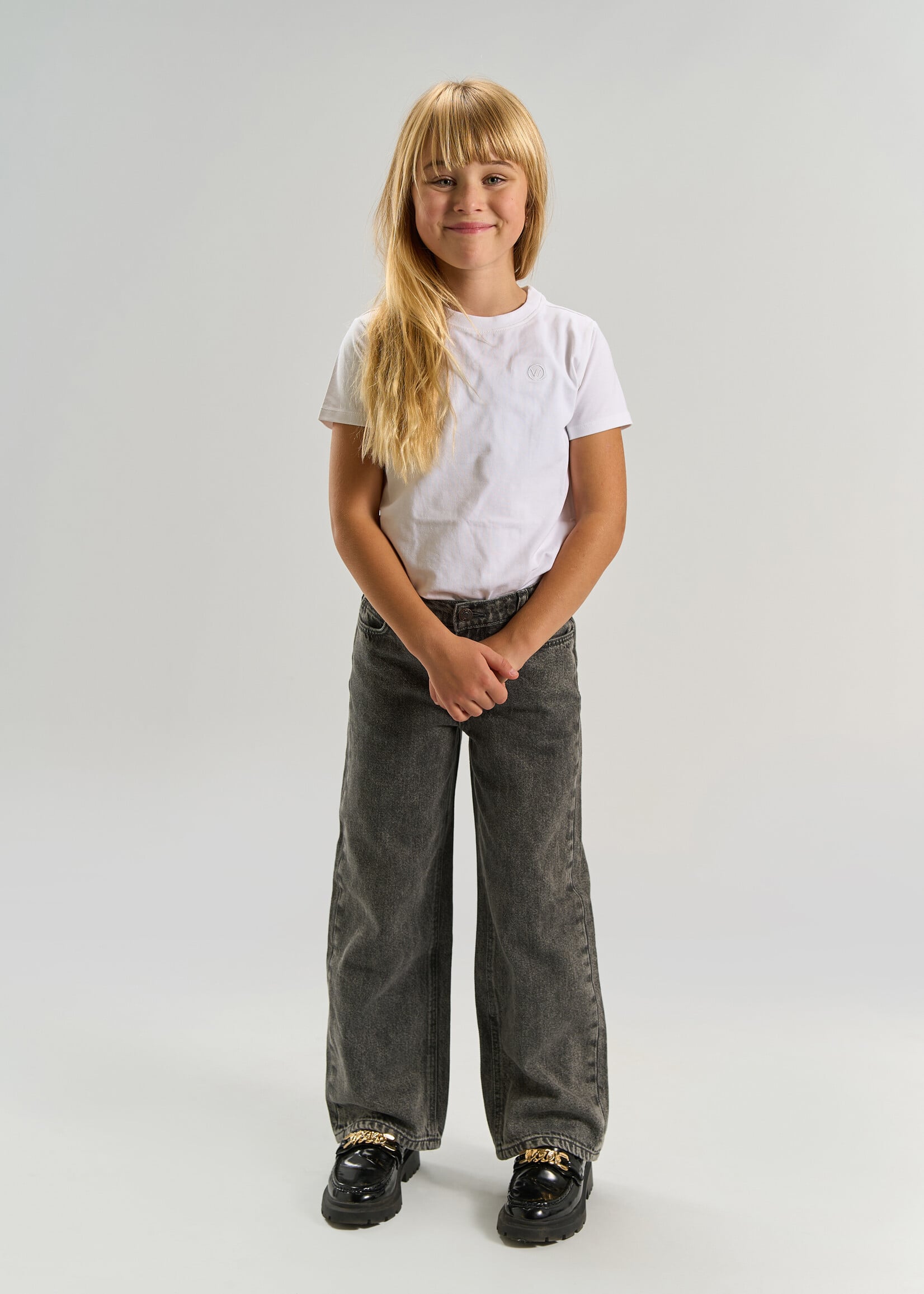 THE NEW The New | TNLissabon Wide Fit Jeans – Medium Grey Denim