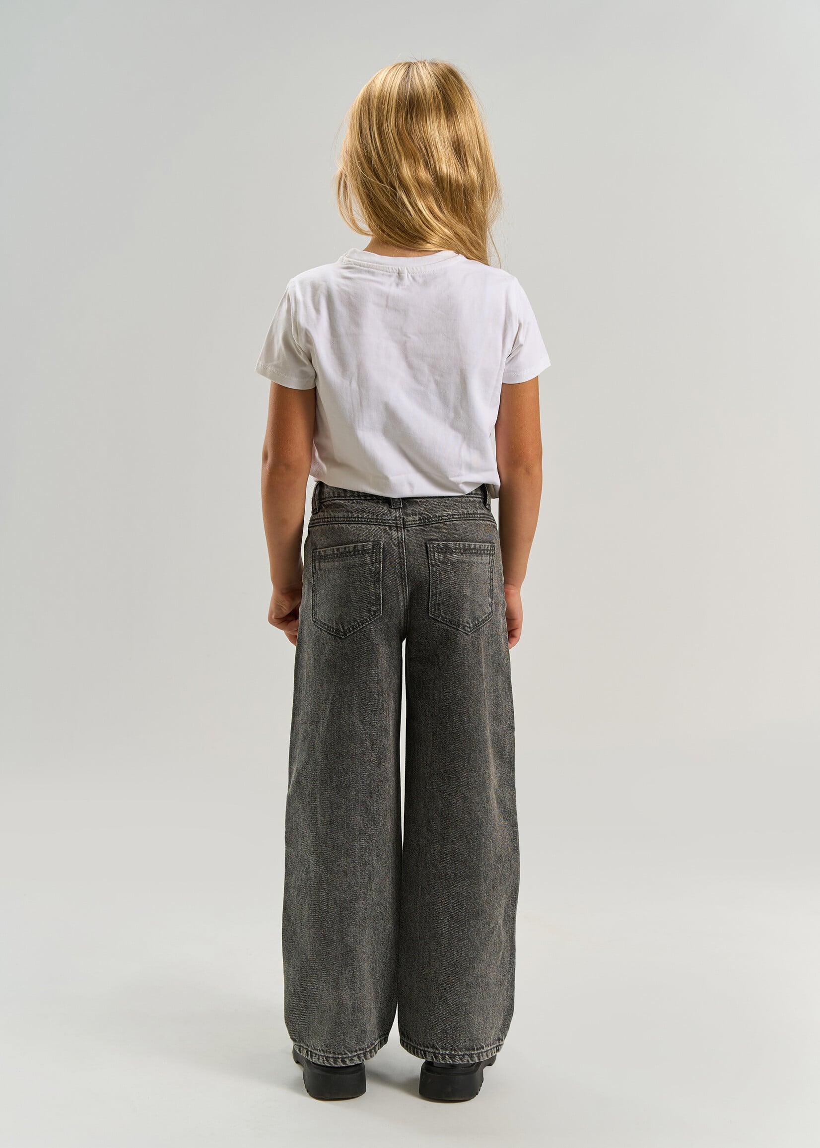 THE NEW The New | TNLissabon Wide Fit Jeans – Medium Grey Denim