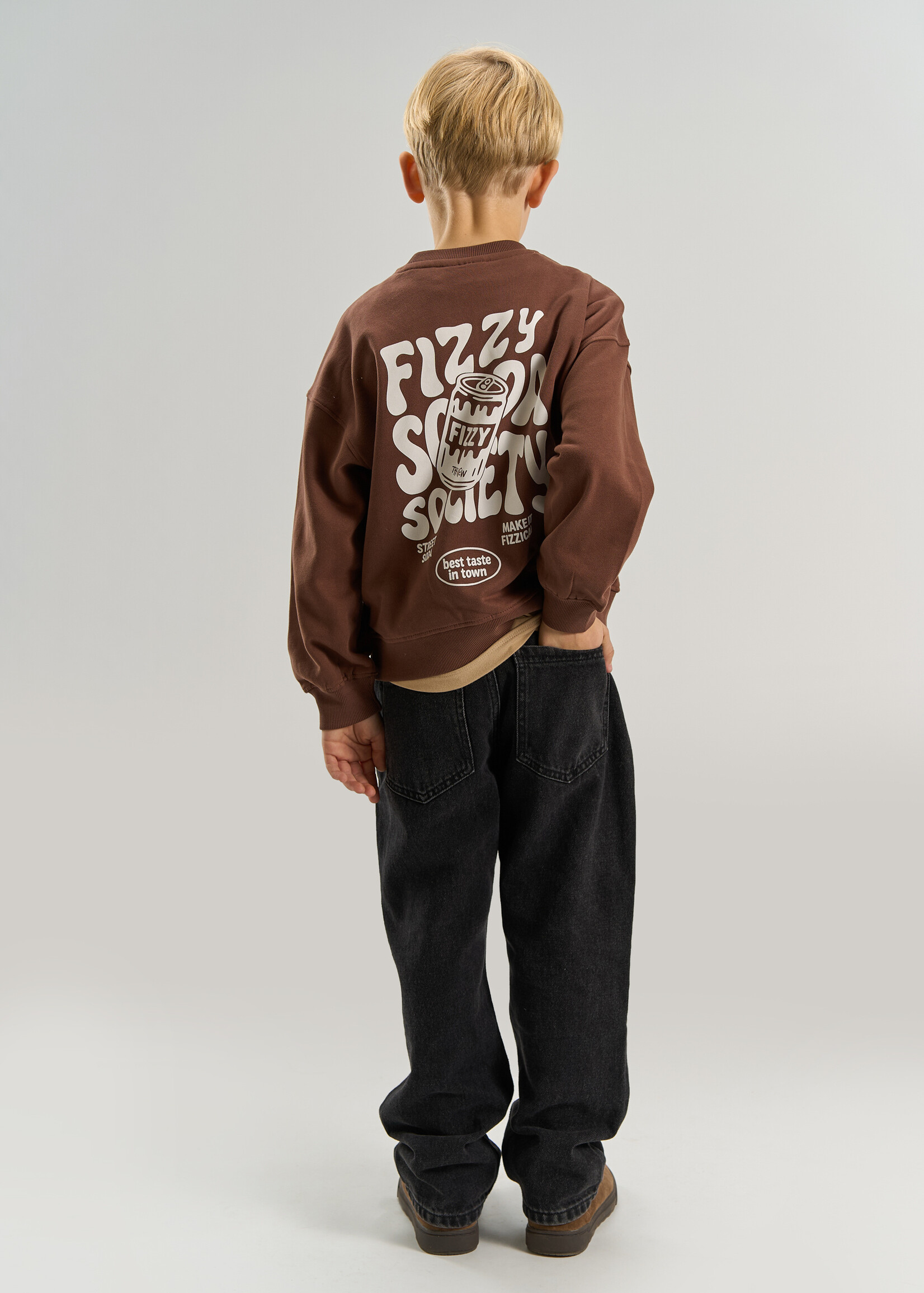 THE NEW The New | TNValentino OS Sweatshirt – Chestnut